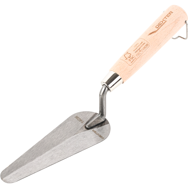 Lingua di gatto DEXTER lama in acciaio  L14 cm manico in legno L25.5 cm