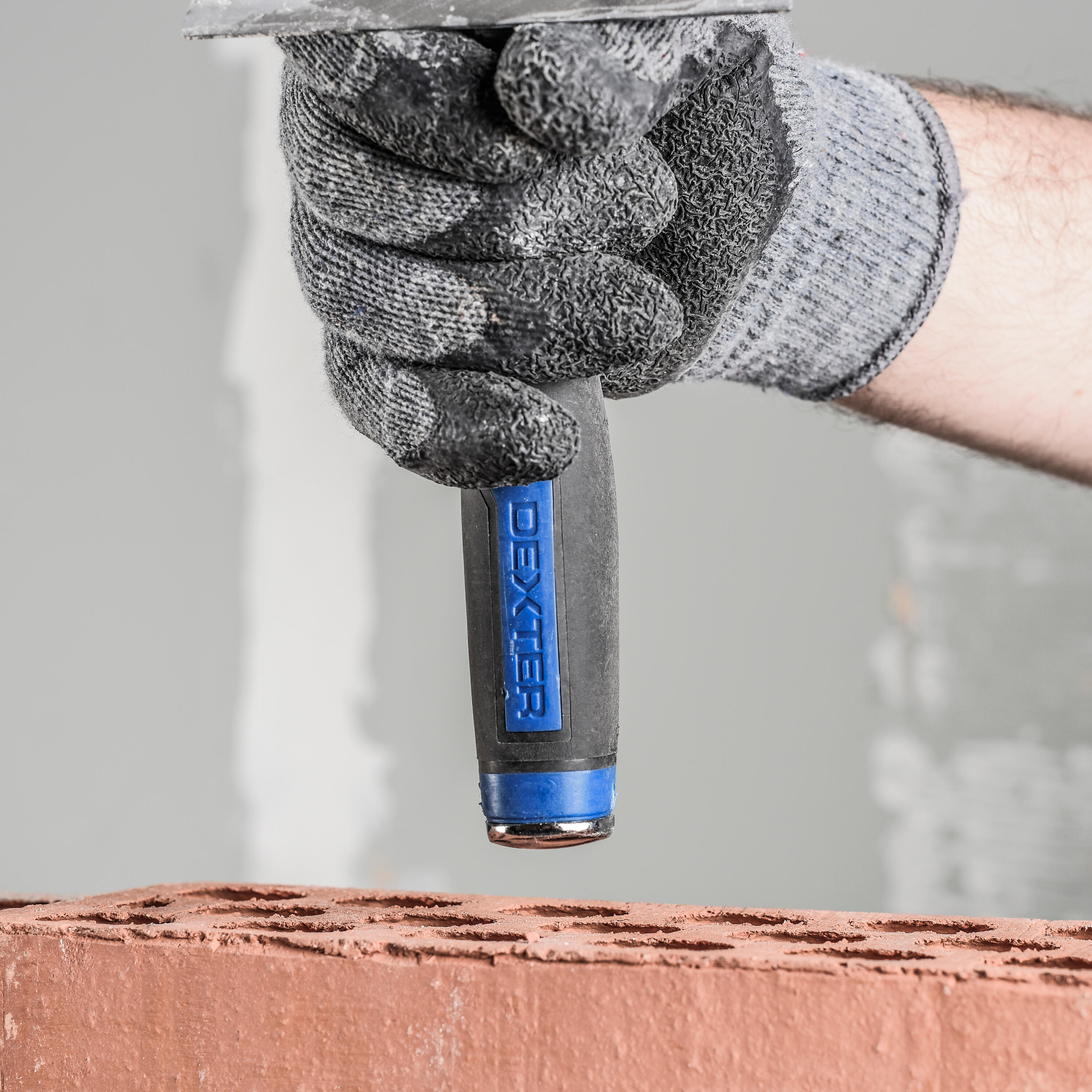 Lot de 2 truelles rondes en inox DEXTER, lame de 18 cm - 5