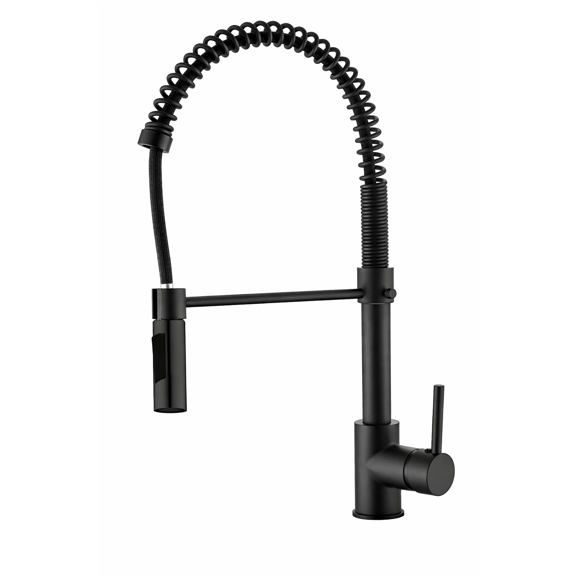 Grifo de cocina extraíble Chef de 0,5x50,5x21,2 cm de color negro 
 - 2