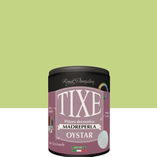 Pittura decorativa Oystar TIXE madreperla pistacchio 5 1 L