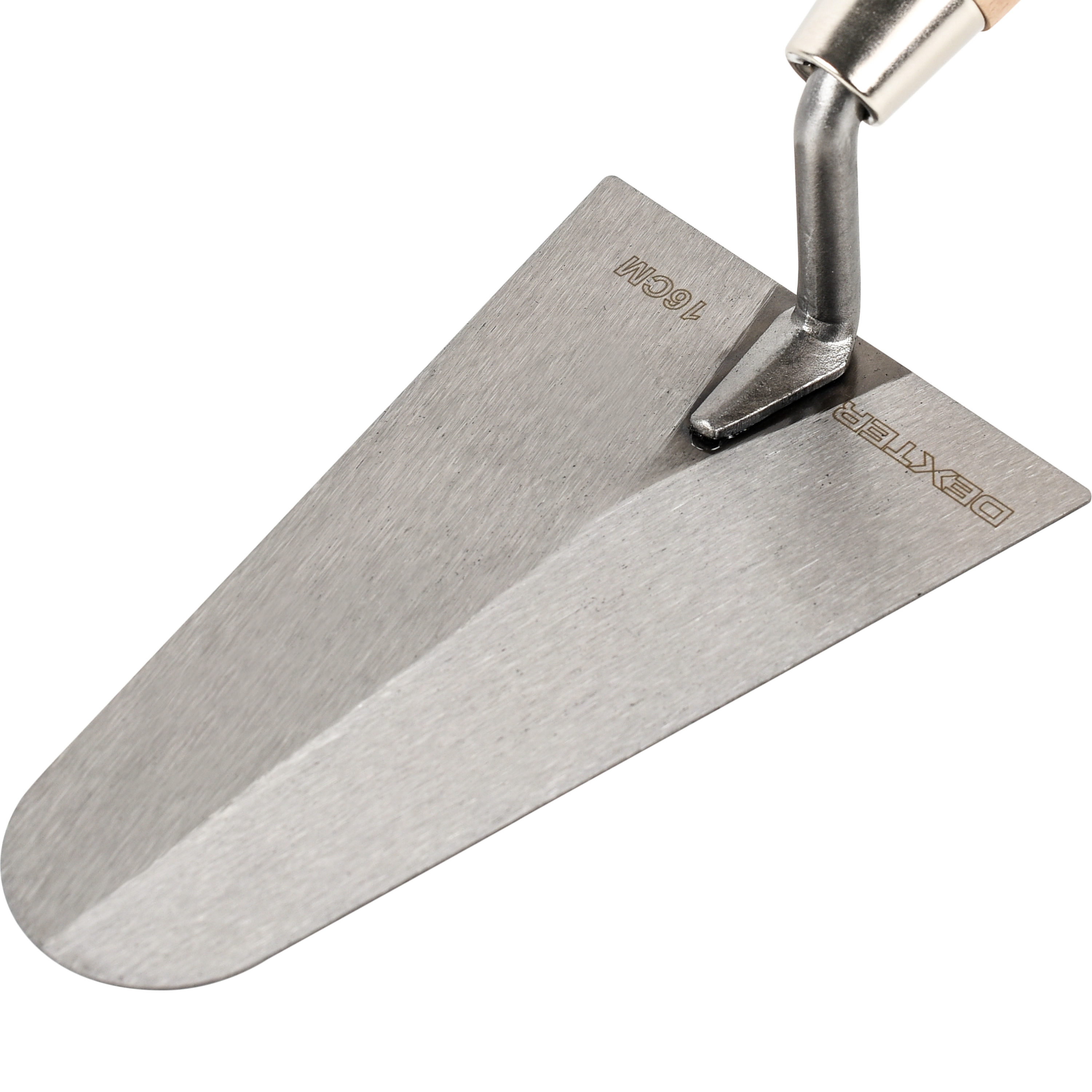 Truelle ronde en acier DEXTER, lame de 16 cm - 4