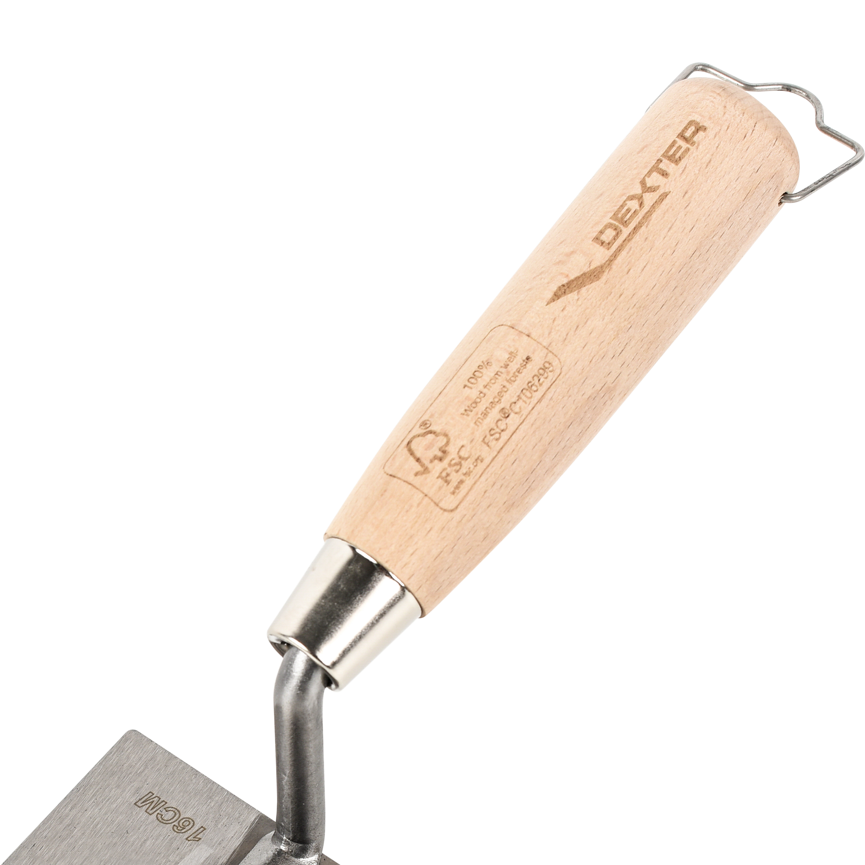 Cazzuola tonda DEXTER lama da 16 cm - 4
