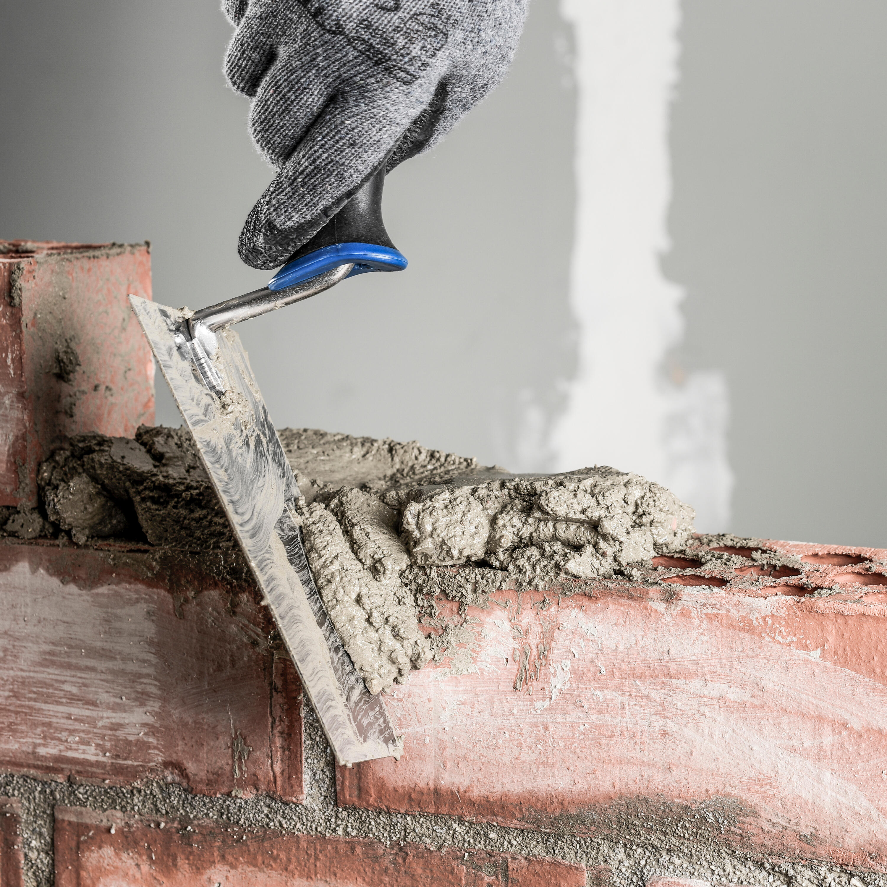 Truelle carrée en inox DEXTER, lame de 18 cm - 6