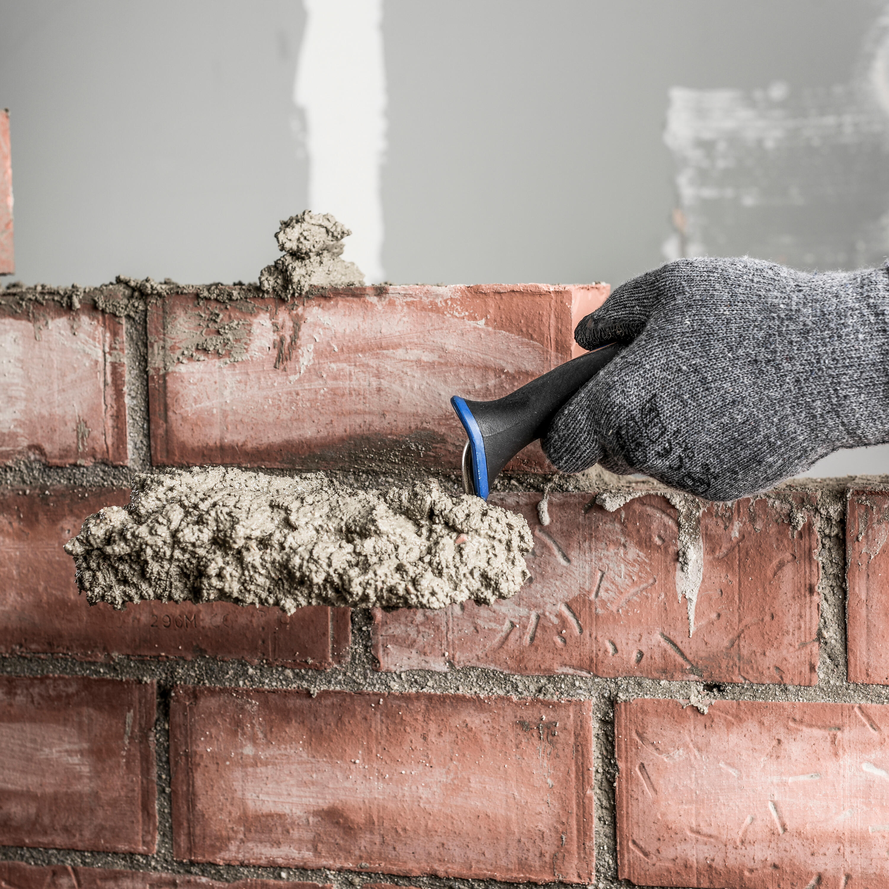 Truelle carrée en inox DEXTER, lame de 18 cm - 2