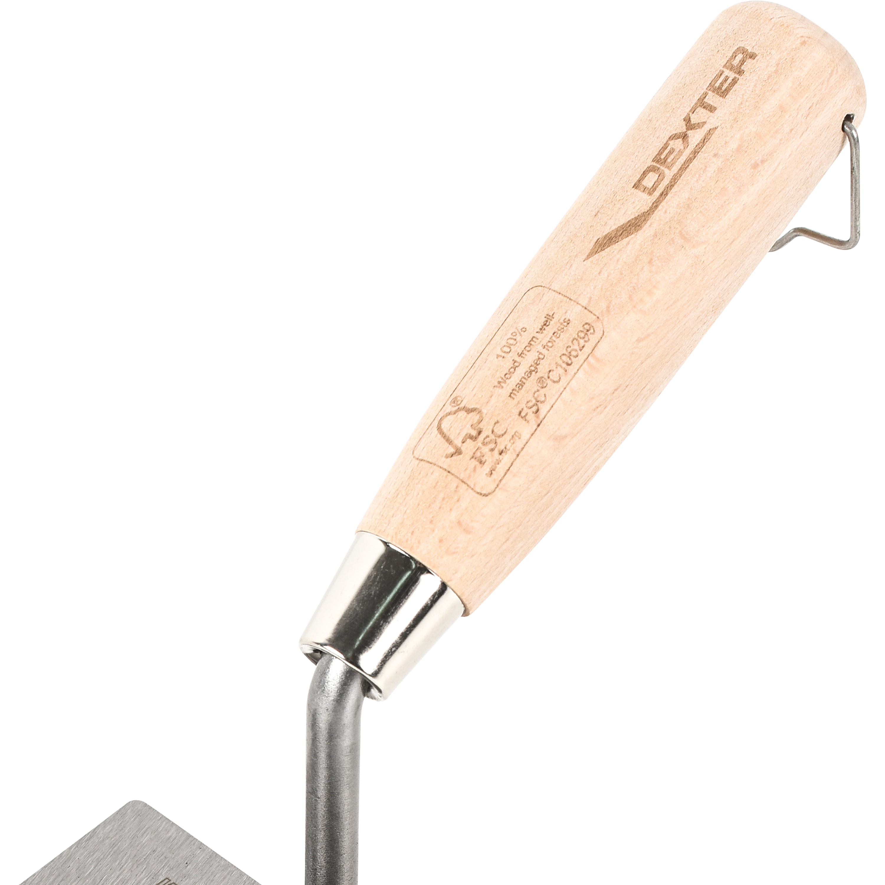 Truelle carrée en acier DEXTER, lame de 16 cm - 4