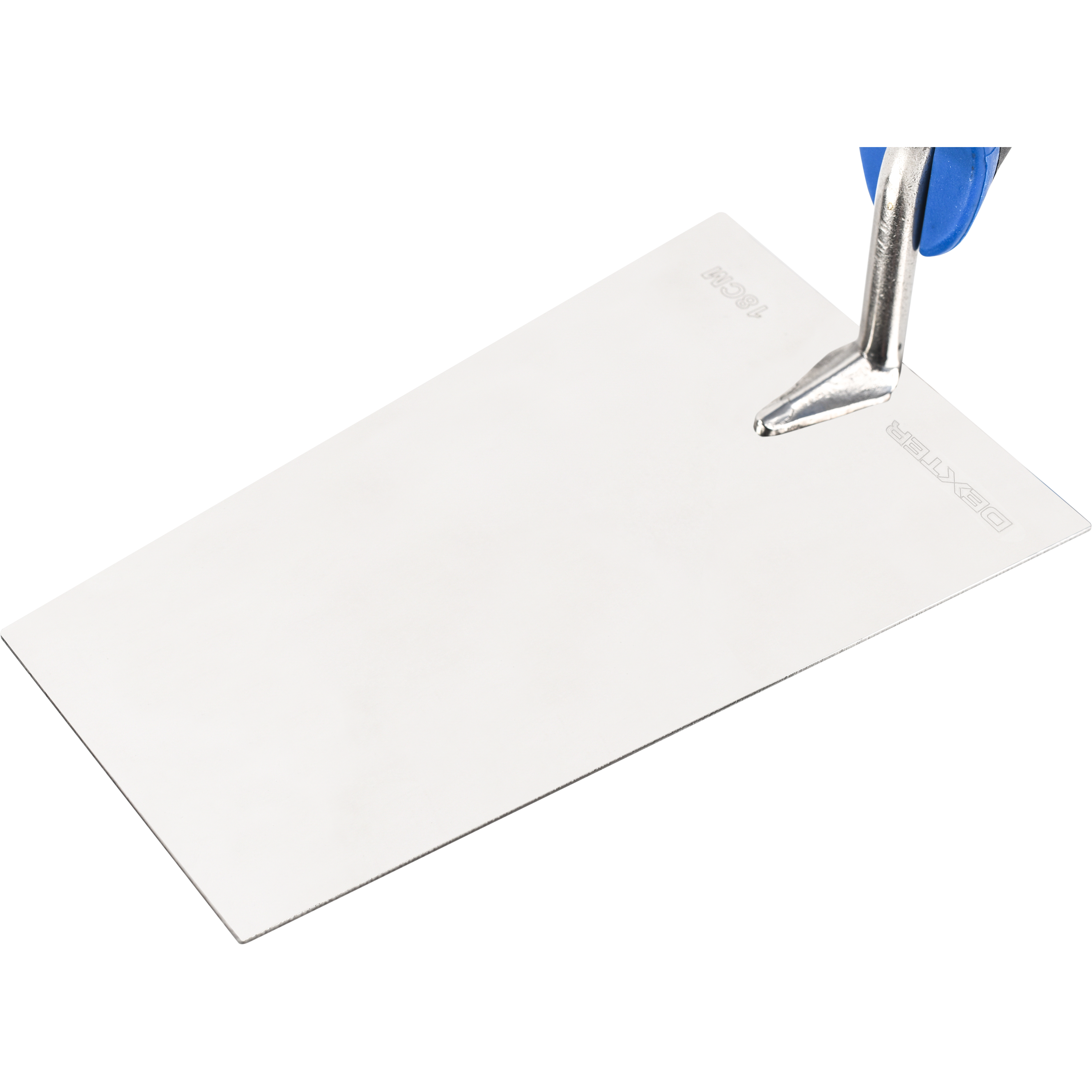 Truelle carrée en inox DEXTER, lame de 18 cm - 8