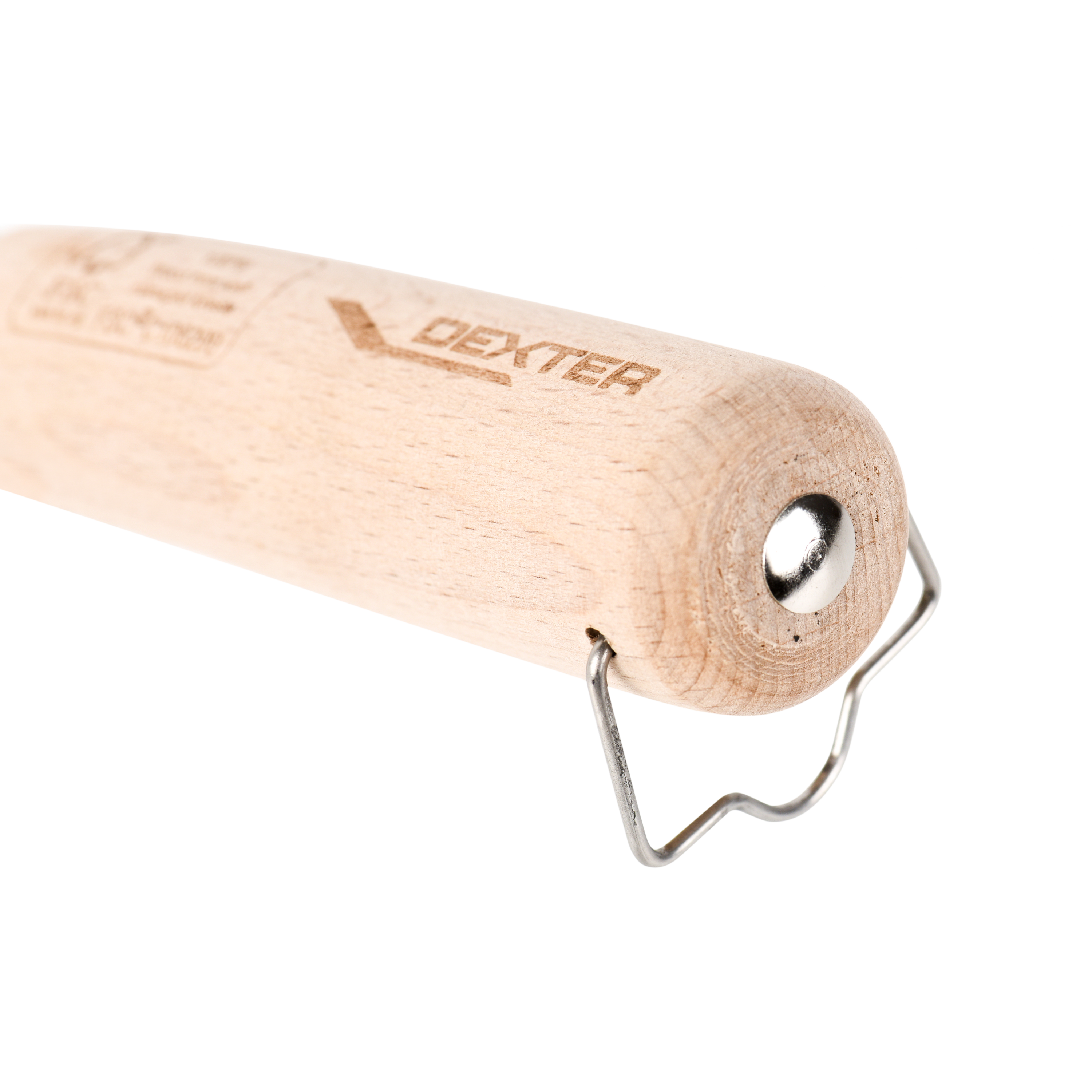 Truelle ronde en acier DEXTER, lame de 20 cm - 4