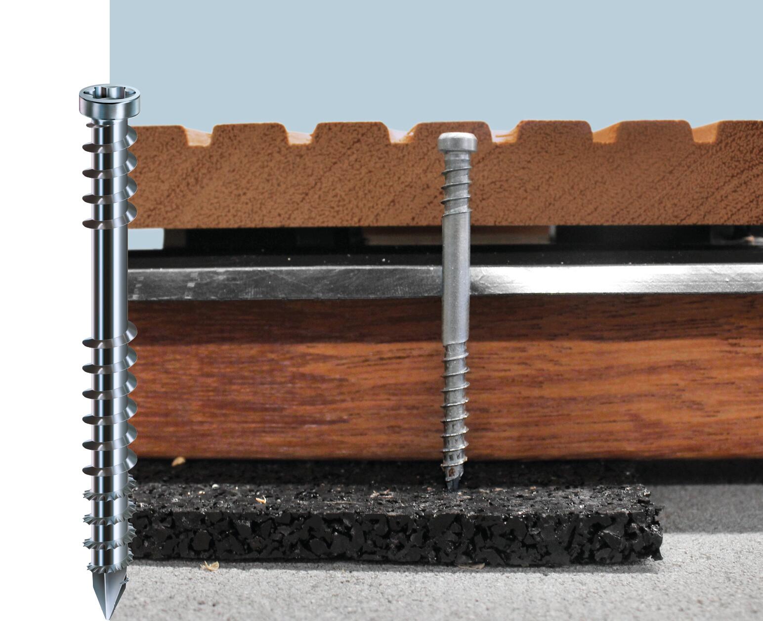 Vis façade inox A2 Diam. 5,0 x 60 mm Boîte de 175  - SPAX - 2