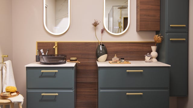 Mueble de baño Pearl verde mate 60x47.8 cm (lavabo no incluido)
