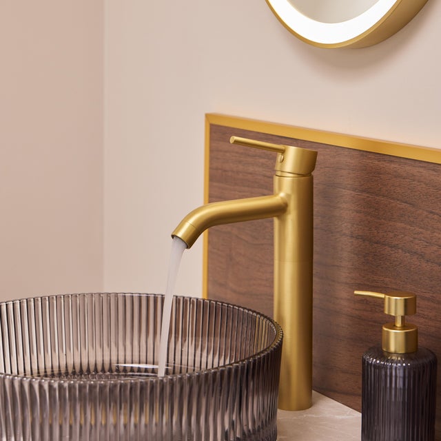 Robinet de lavabo doré XL Mia SENSEA