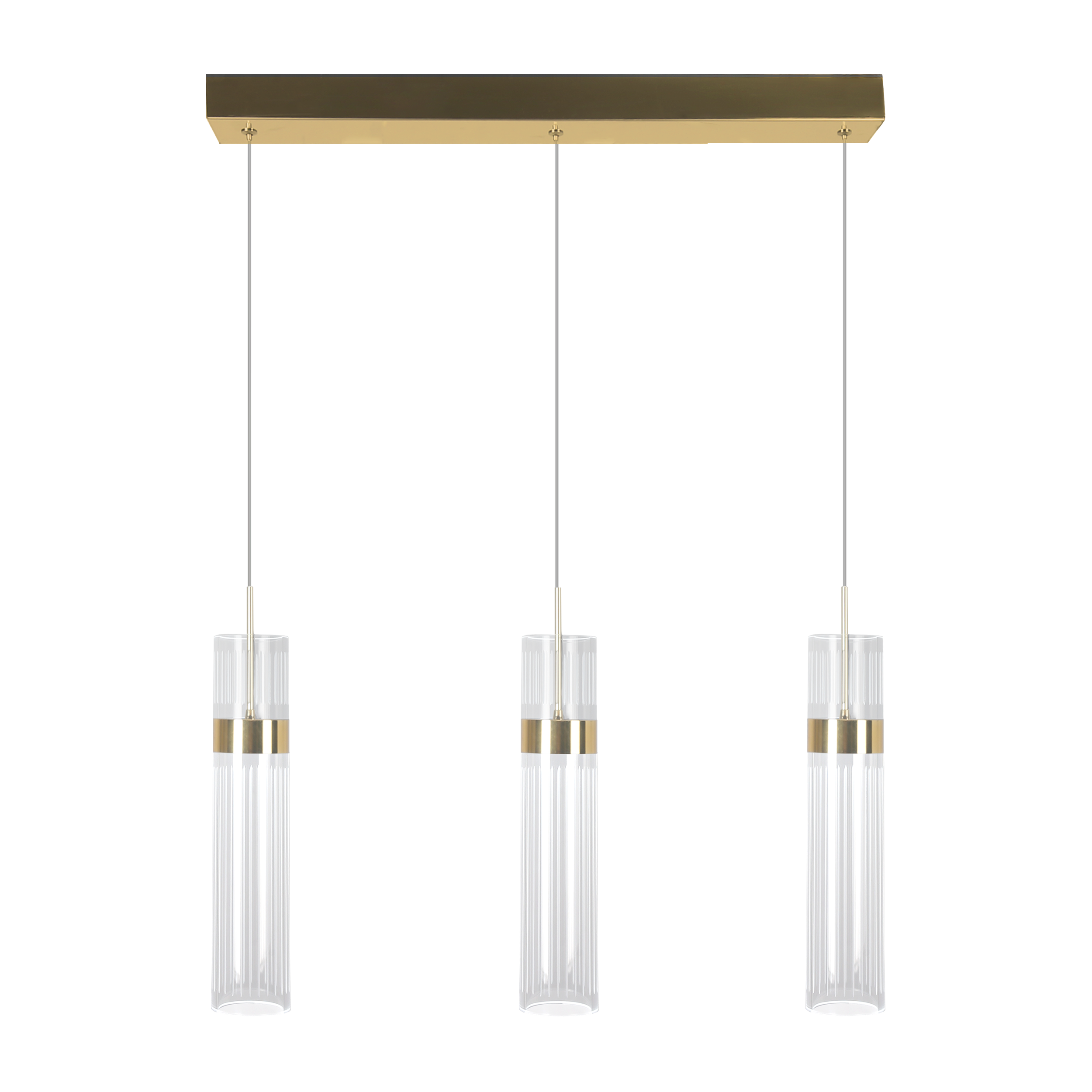 Lampa wisząca Ambiente złota 3 x LED Light Prestige - 5
