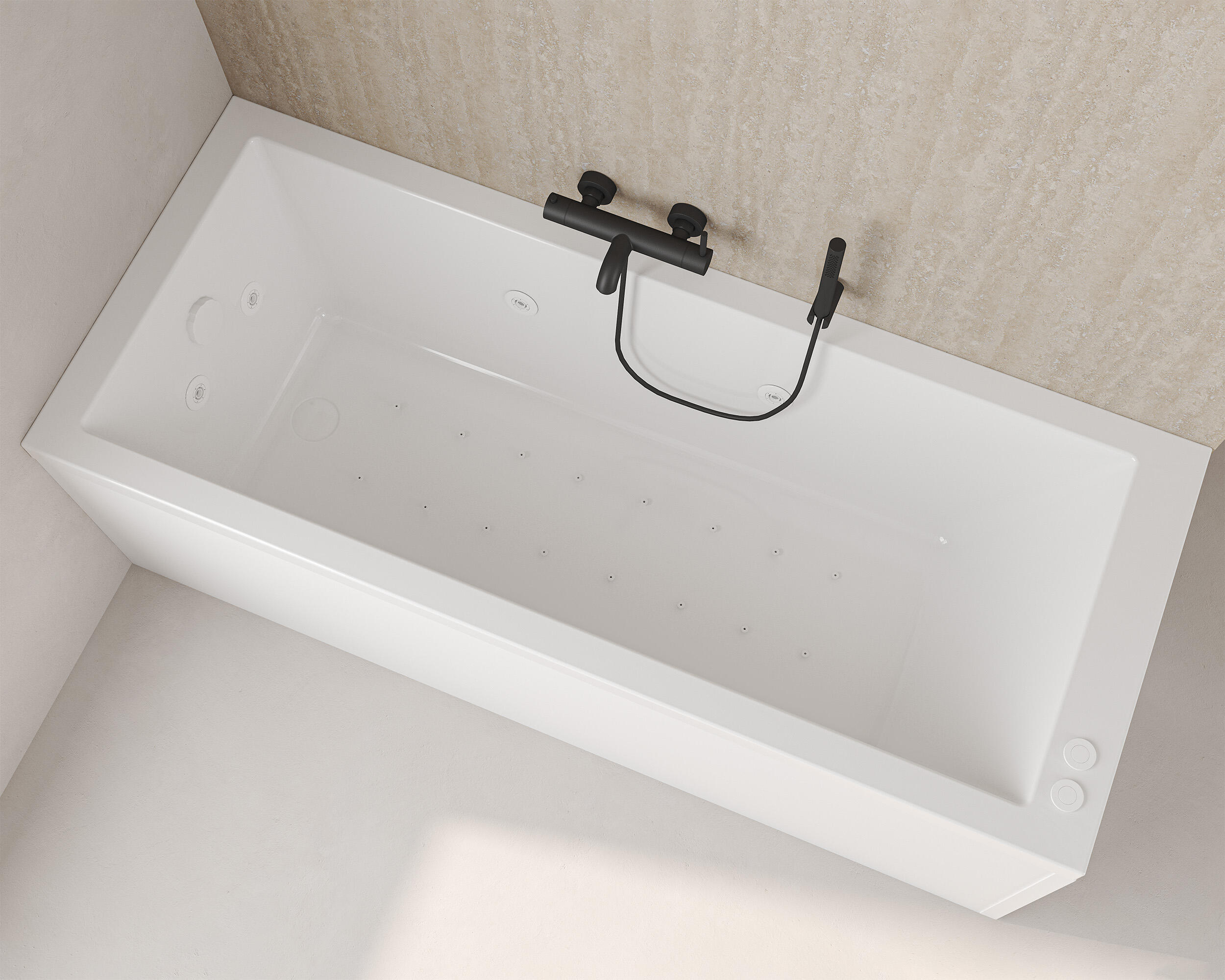 BAÑERA HIDROMASAJE CEREA 170X75CM - 3