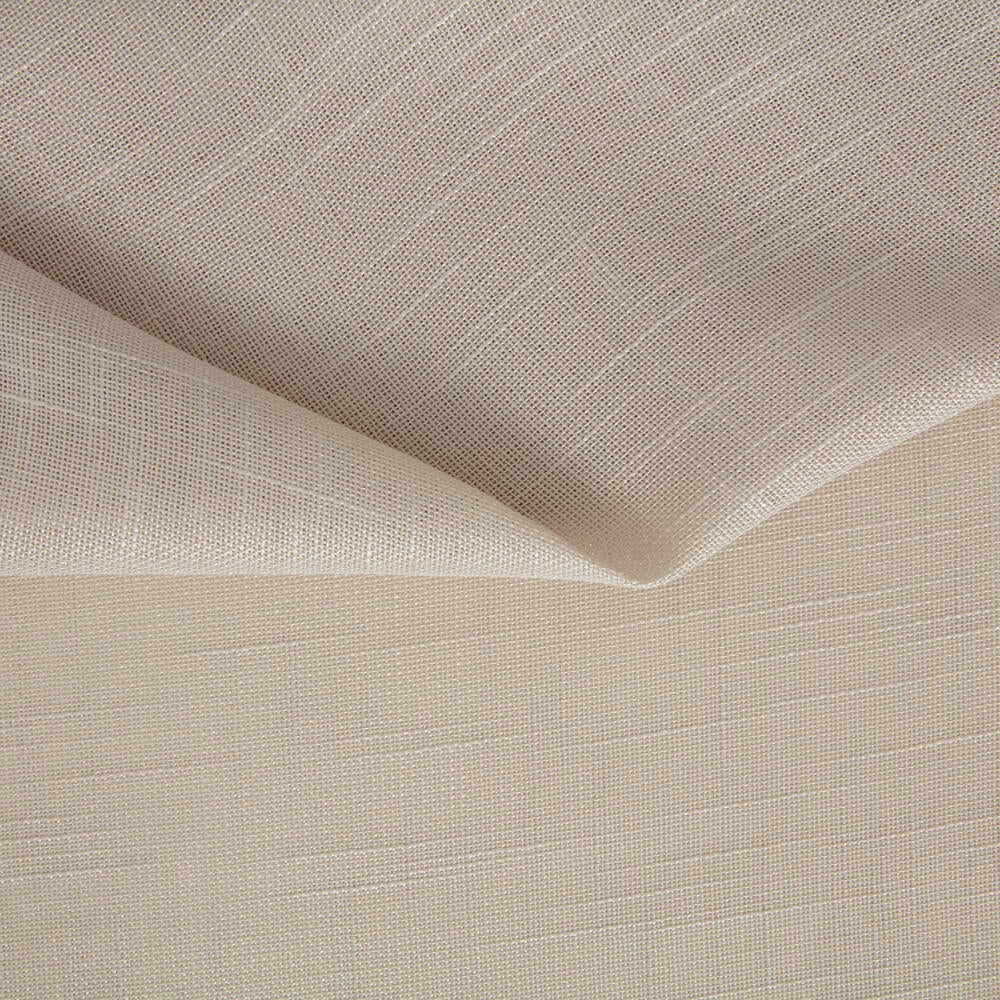 Pack 2 Cortinados de fita e/ou presilha Nora 200x280cm bege - 12