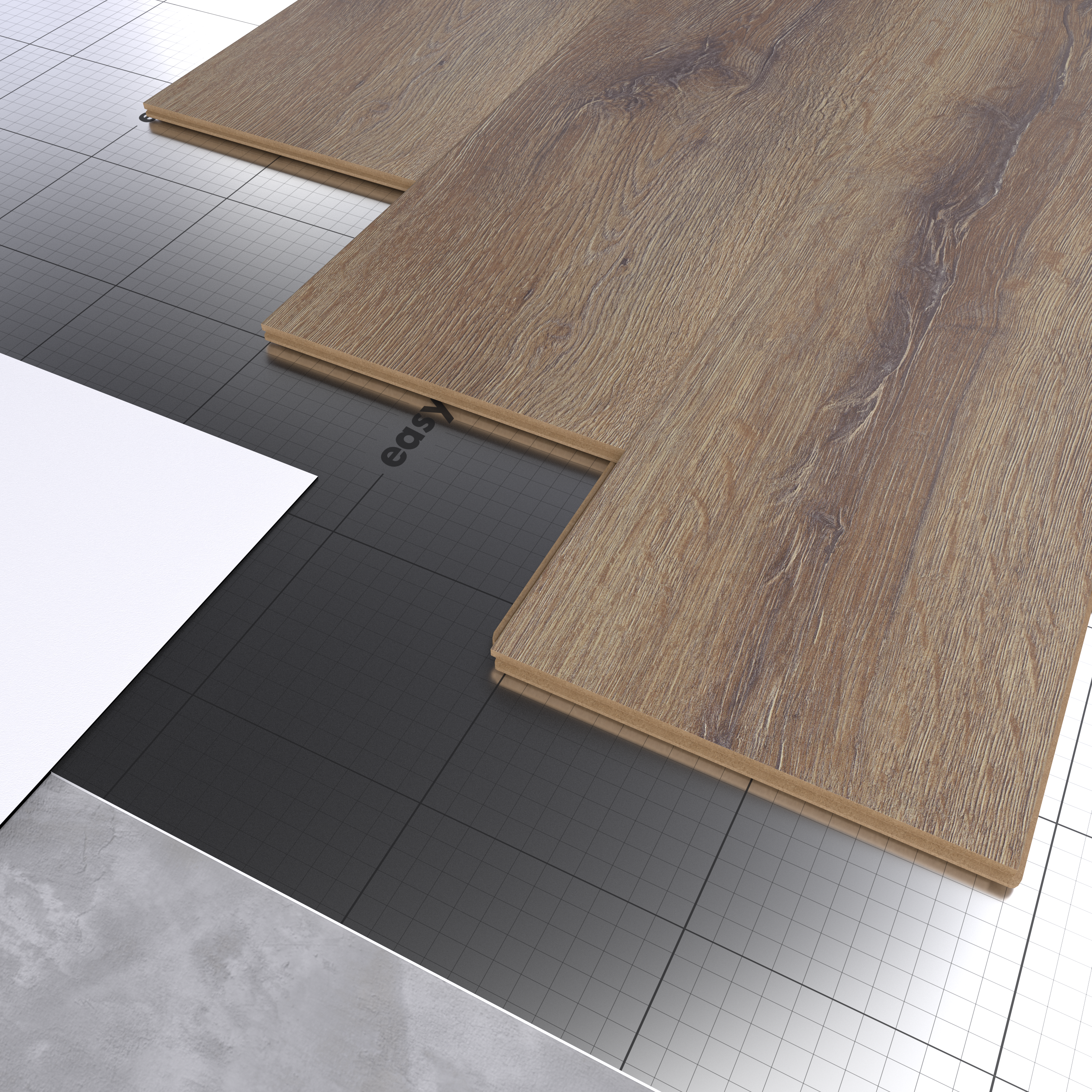 Base para pavimento laminado e de madeira AXTON SILENCE RADIANT 1.6MM 18M² - 4