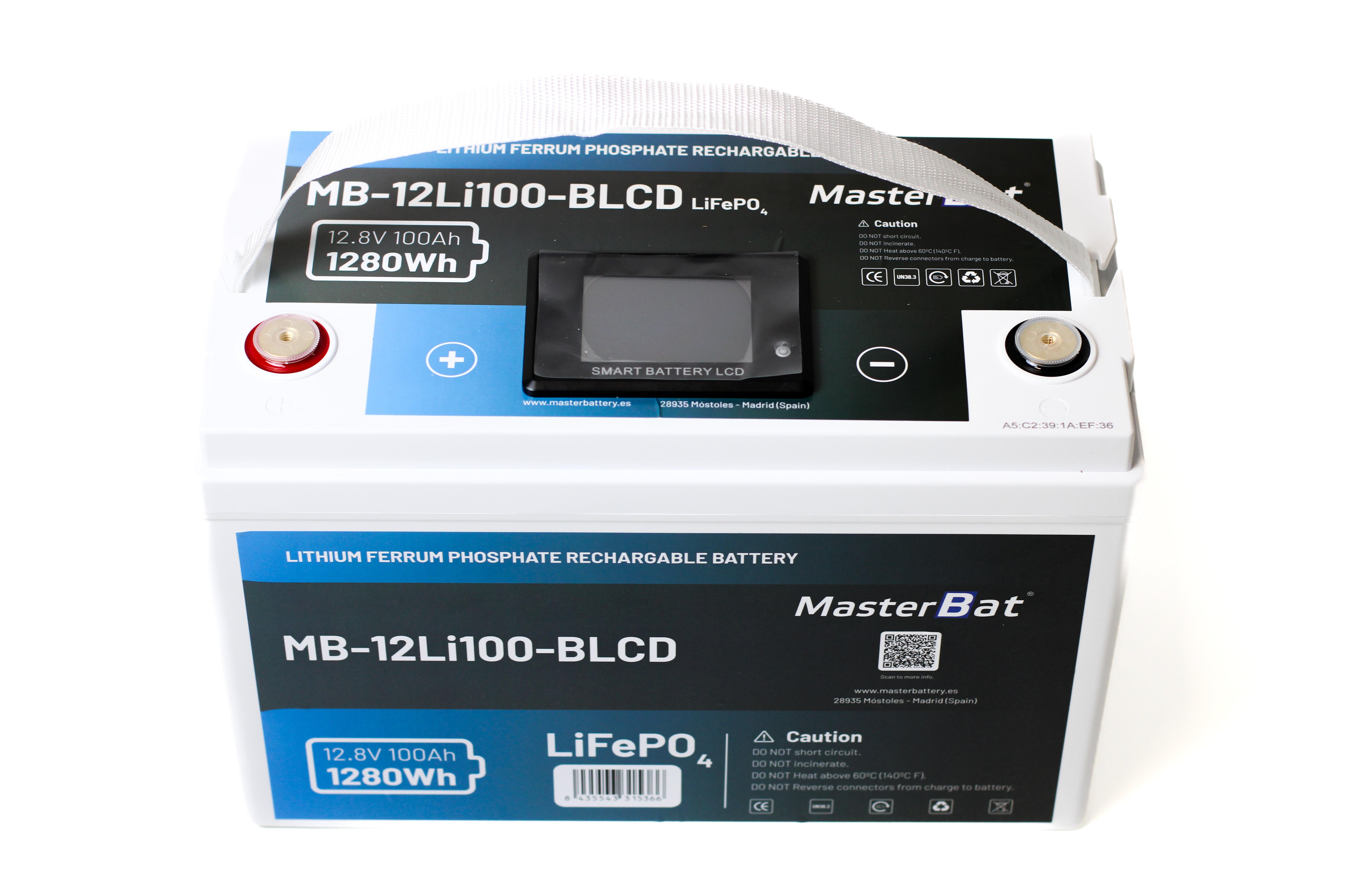 BATERÍA LITIO BLUETOOTH 12V 1.2KWH 100AH - 3