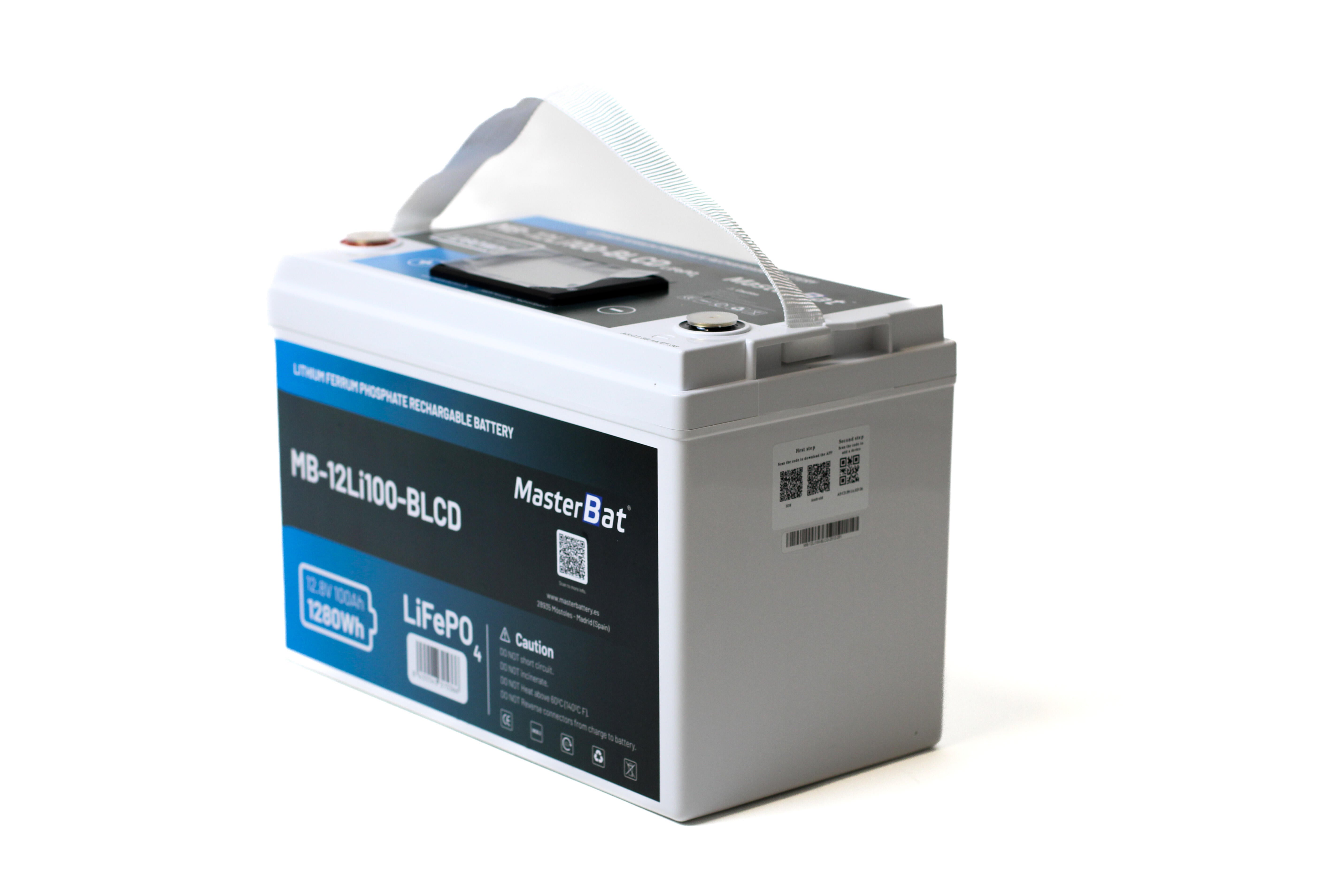 BATERÍA LITIO BLUETOOTH 12V 1.2KWH 100AH - 2