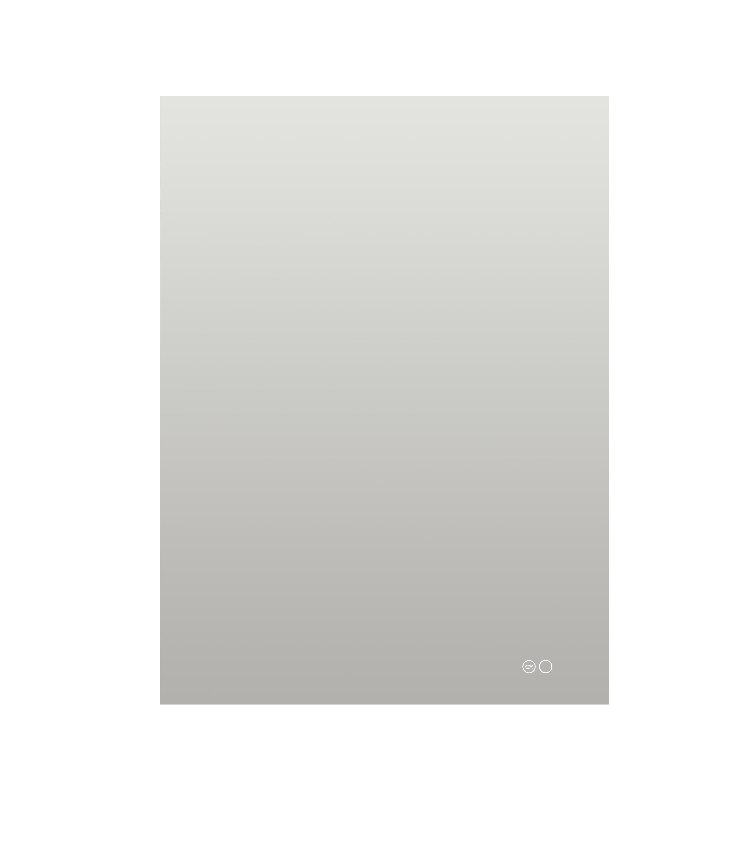 ESPEJO DE BAÑO CON LUZ LED RETRO 60X80CM - 2