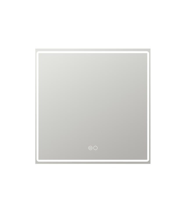 ESPEJO DE BAÑO CON LUZ LED MARC 80X80CM