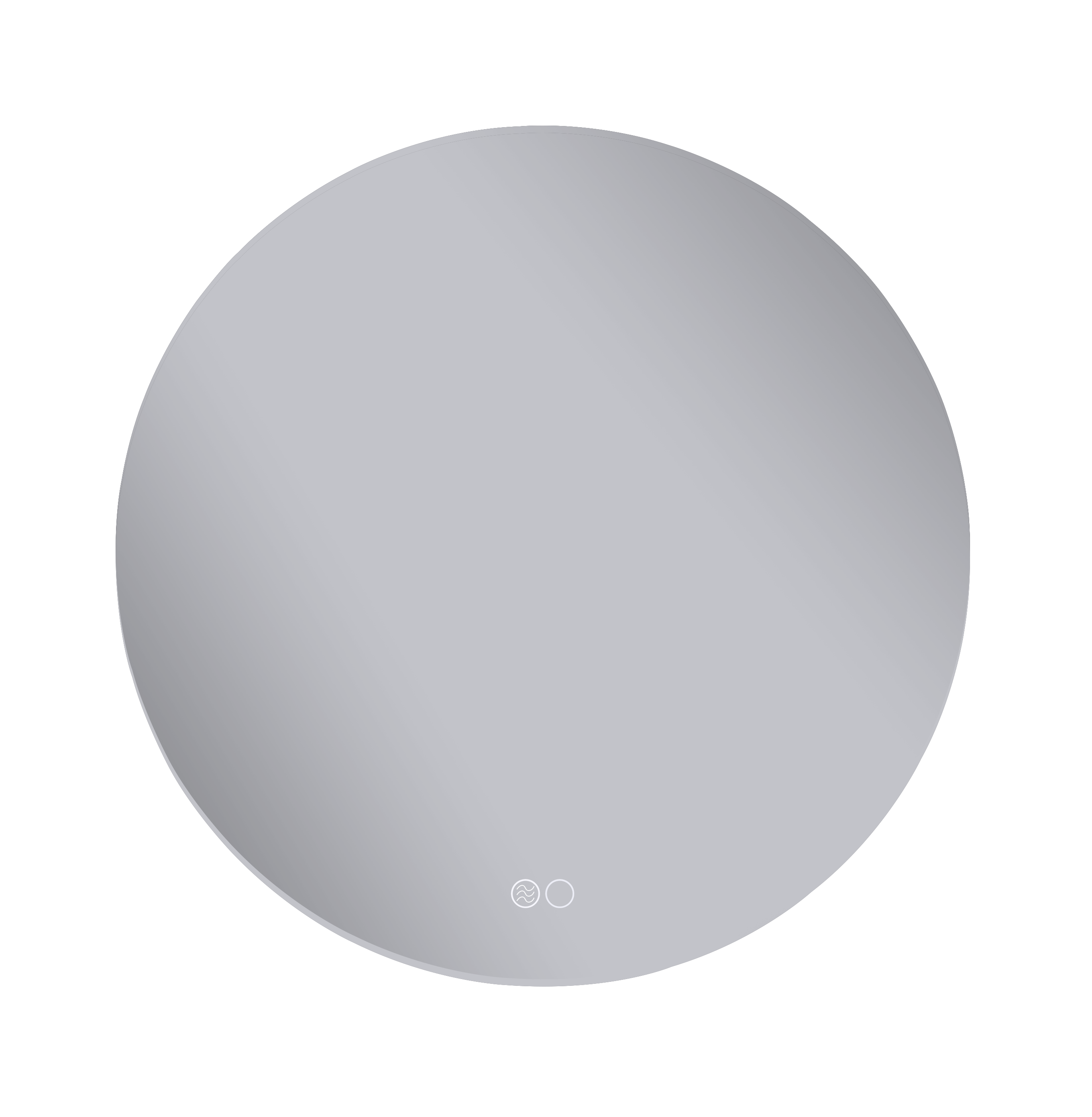 ESPEJO DE BAÑO CON LUZ LED ROUND Ø80CM - 3