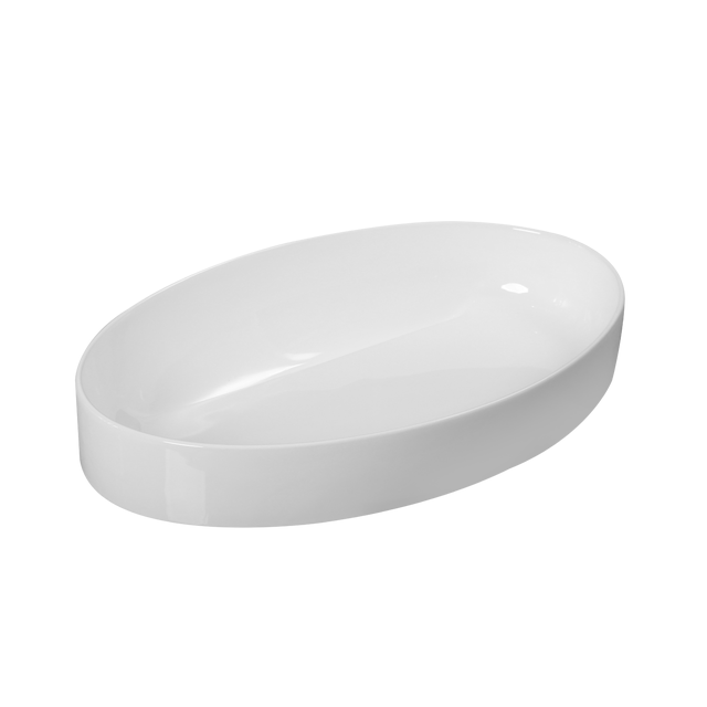 Umywalka nablatowa Elara owalna 60 cm Invena