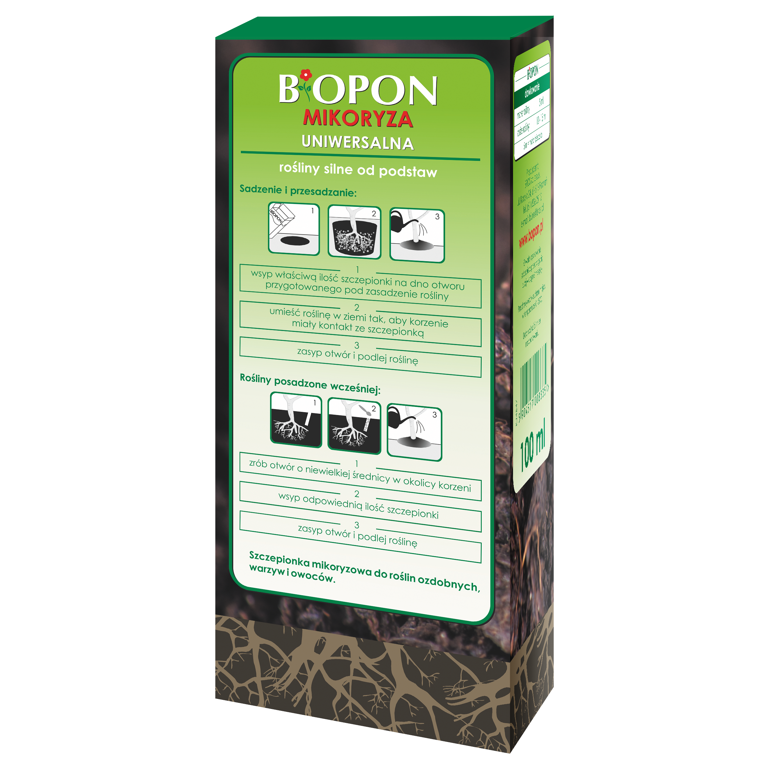Mikoryza uniwersalna 100ml Biopon 1062C