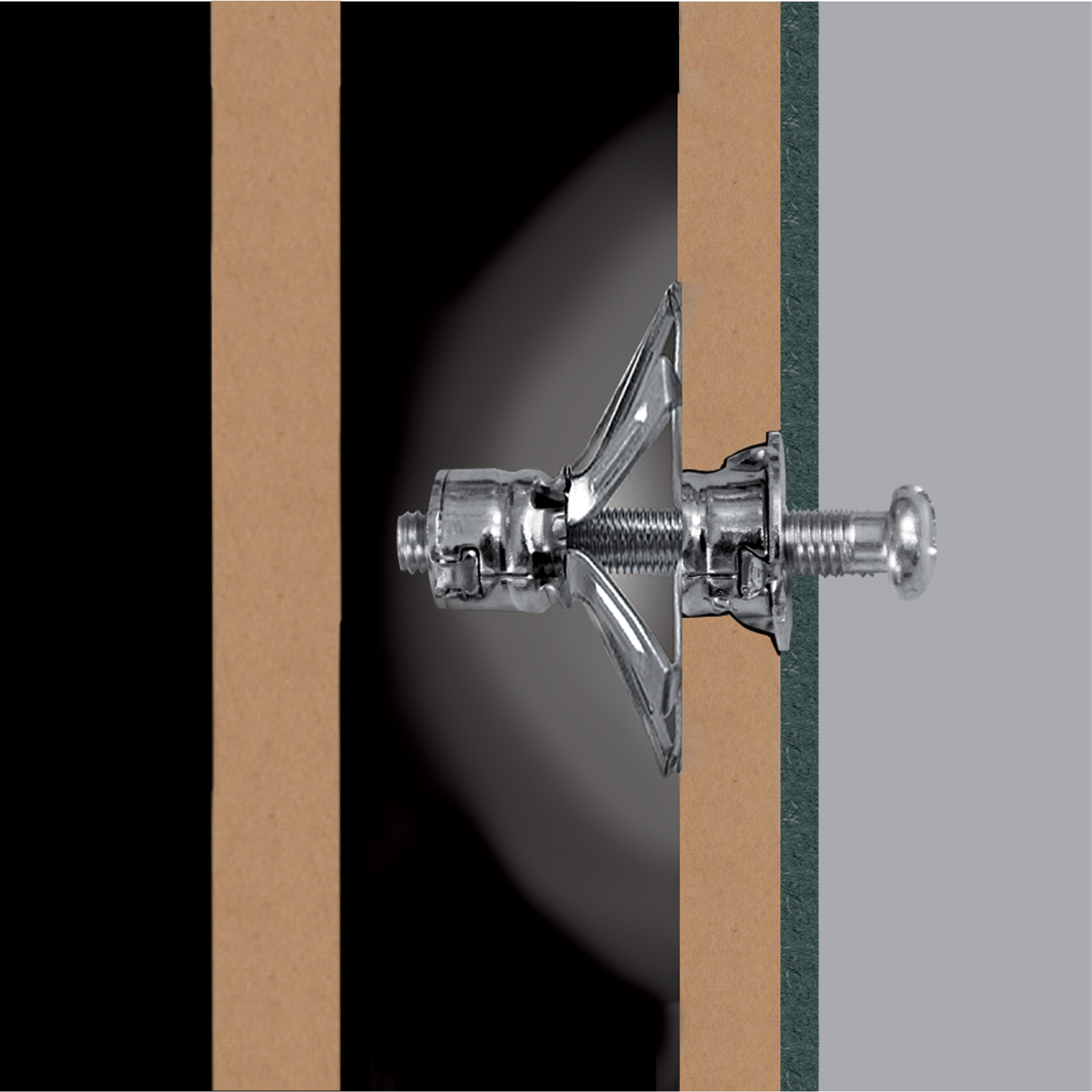 10 chevilles à expansion avec vis acier STANDERS, Diam. 8 x L.16mm - 4