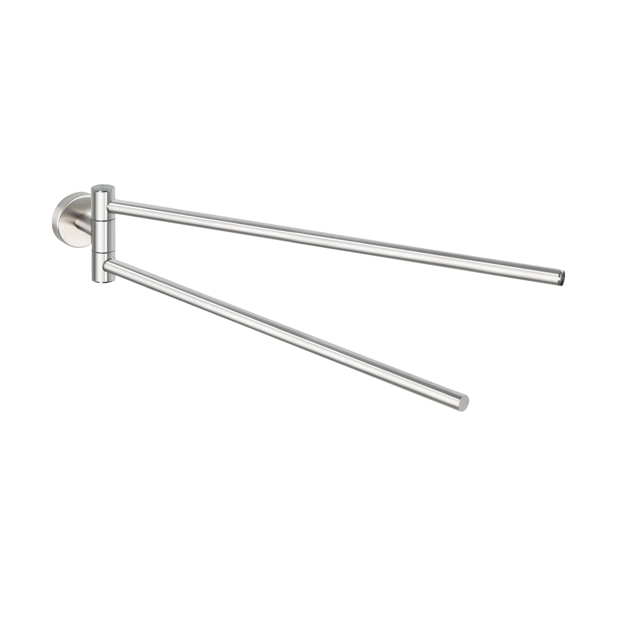 Wenko Toallero De Barra Cromo Satinado Para Atornillar Bosio 5.5X9x43 Cm , Leroy Merlin