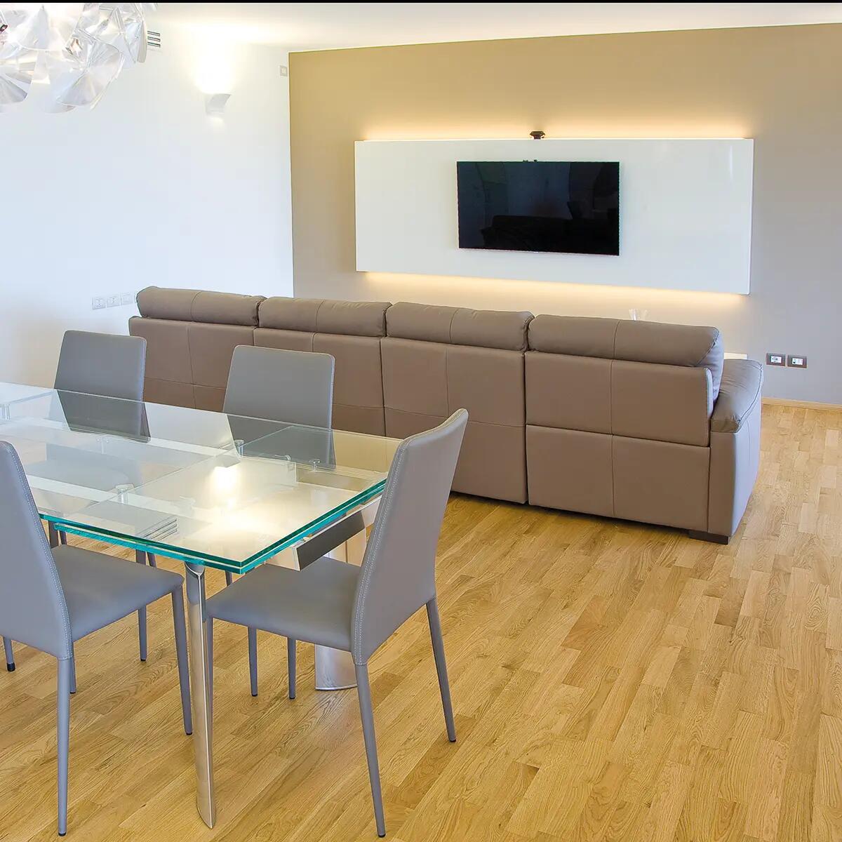 Leroy Merlin Parquet massello L in rovere naturale oliato select sp. 10 mm 1.89 m²