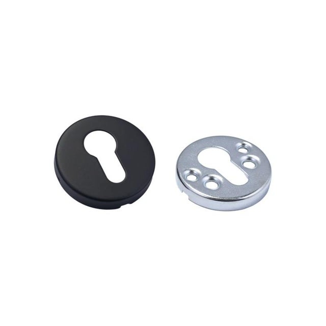 BOCALLAVE REDONDO DE SEGURIDAD ACERO INOXIDABLE NEGRO Ø53MM