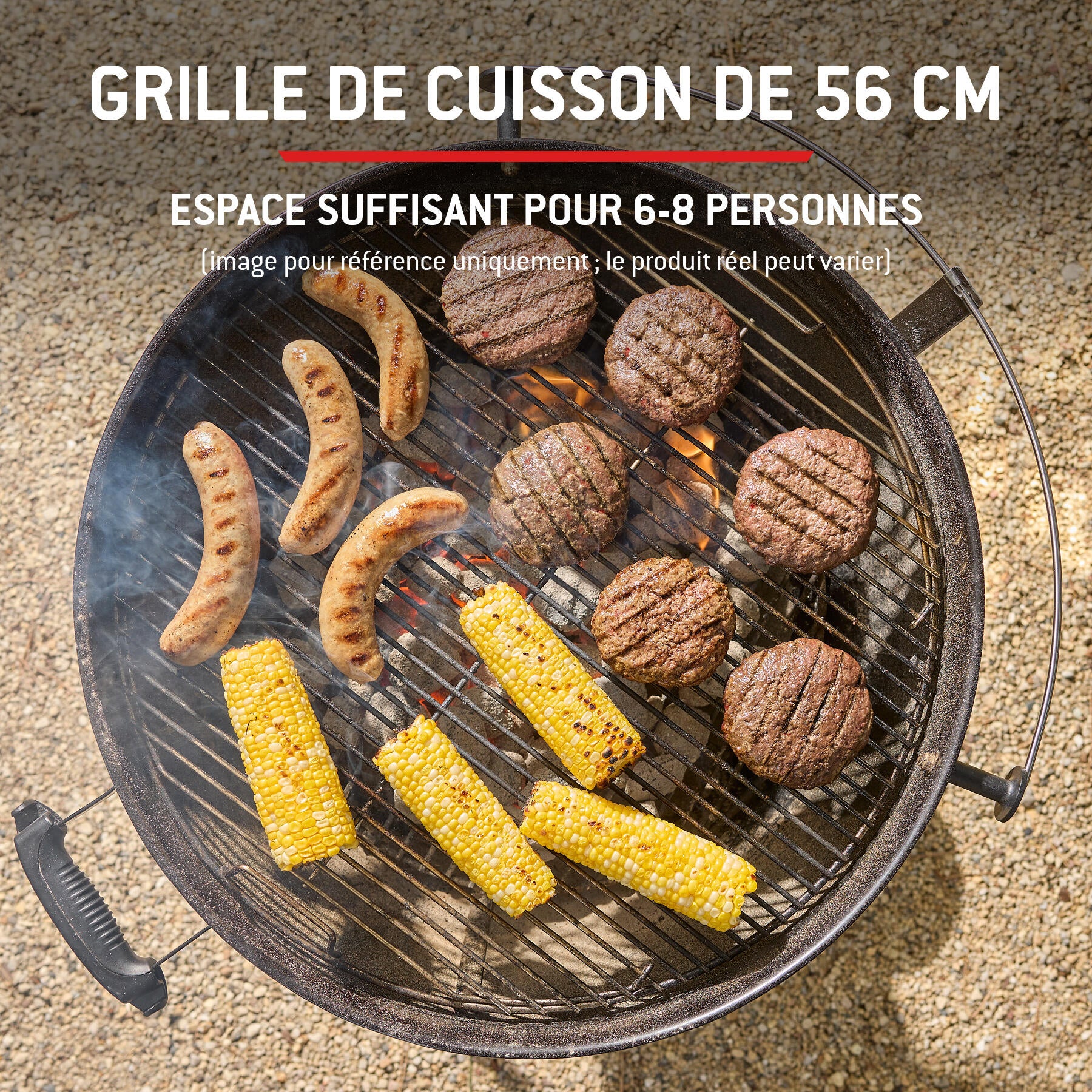 Barbecue au charbon de bois WEBER Master-touch premium E-5770, noir - 12