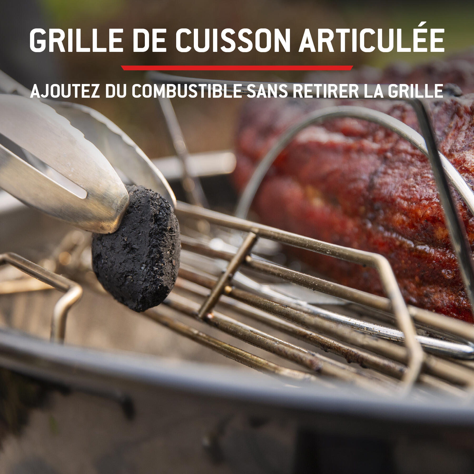 Barbecue au charbon de bois WEBER Master-touch premium E-5770, noir - 11