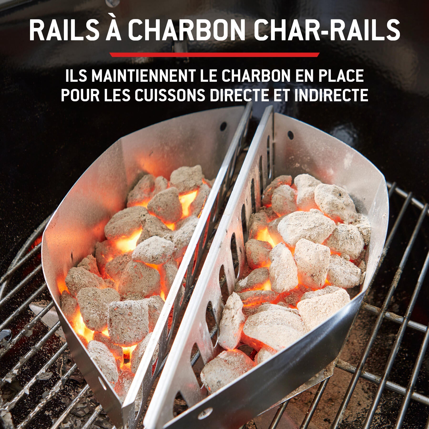 Barbecue au charbon de bois WEBER Master-touch premium E-5770, noir - 13