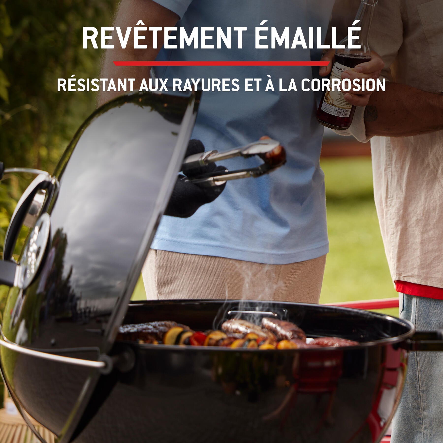 Barbecue au charbon de bois WEBER Master-touch premium E-5770, noir - 6