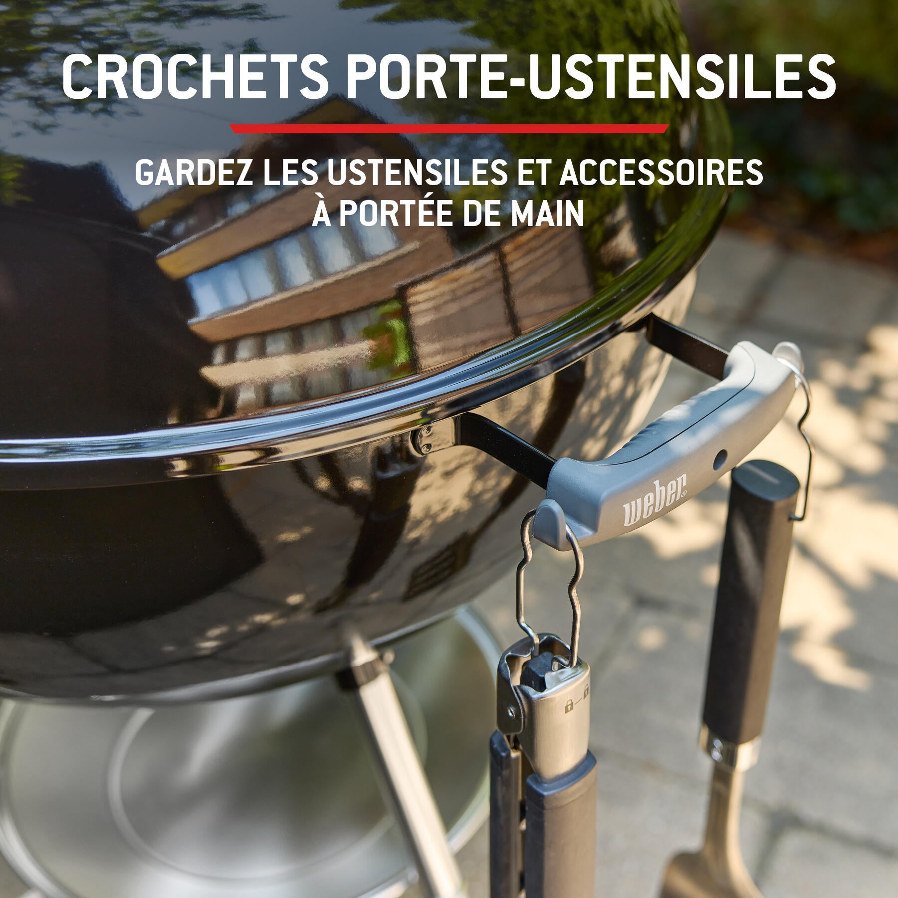 Barbecue au charbon de bois WEBER Master-touch premium E-5770, noir - 4
