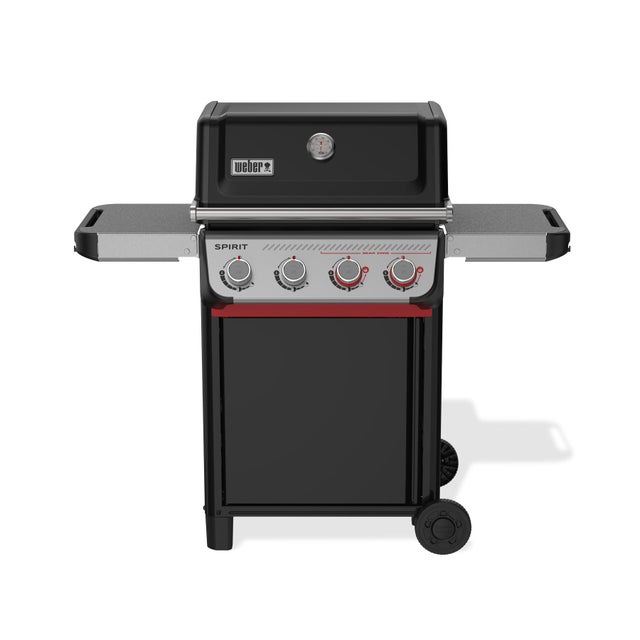 Barbecue gaz WEBER Spirit e-425 mix plancha noir