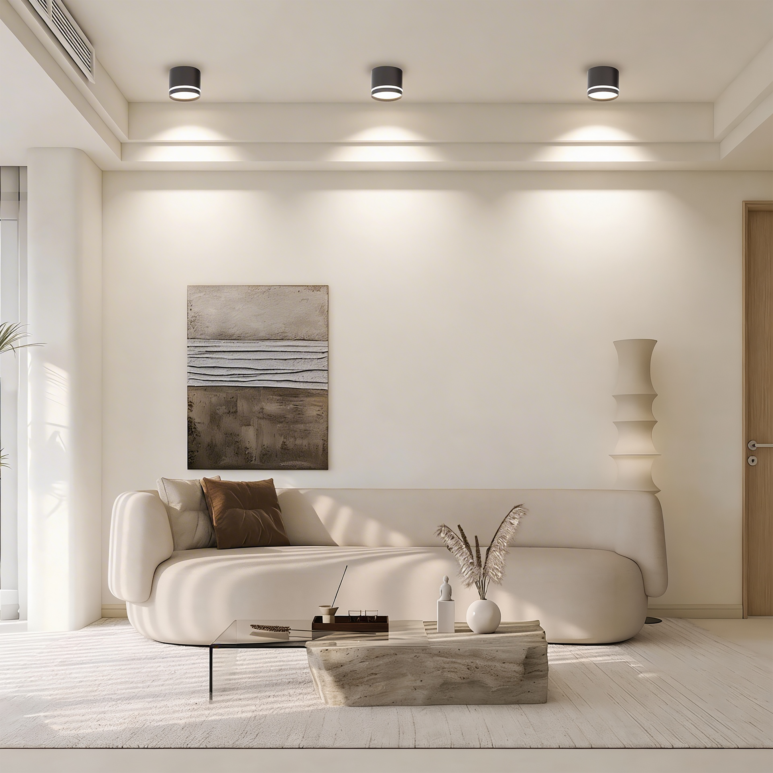 Oprawa natynkowa Kendal czarna ring GX53 IP20 Light Prestige - 2