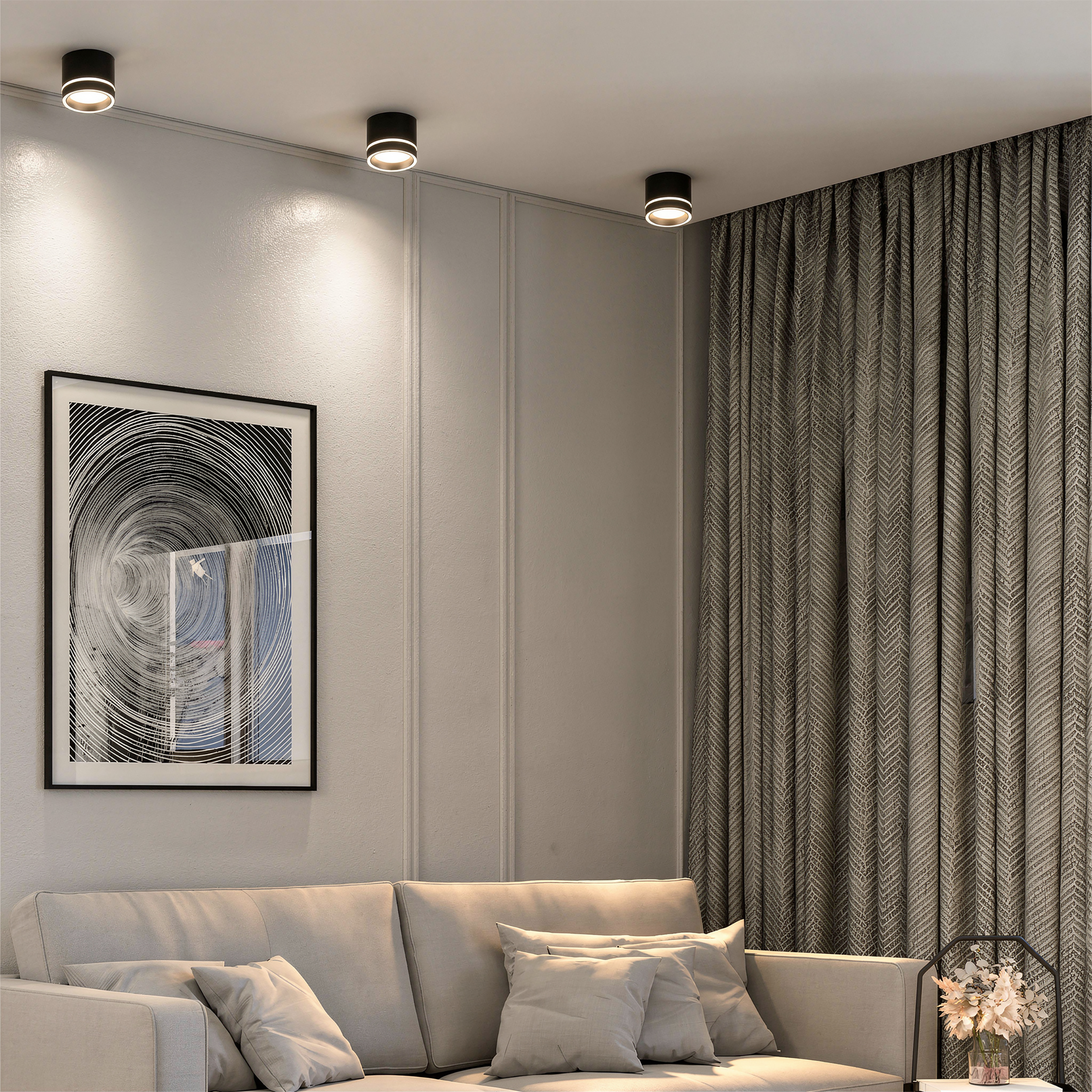 Oprawa natynkowa Kendal Ring czarna GX53 Light Prestige - 2