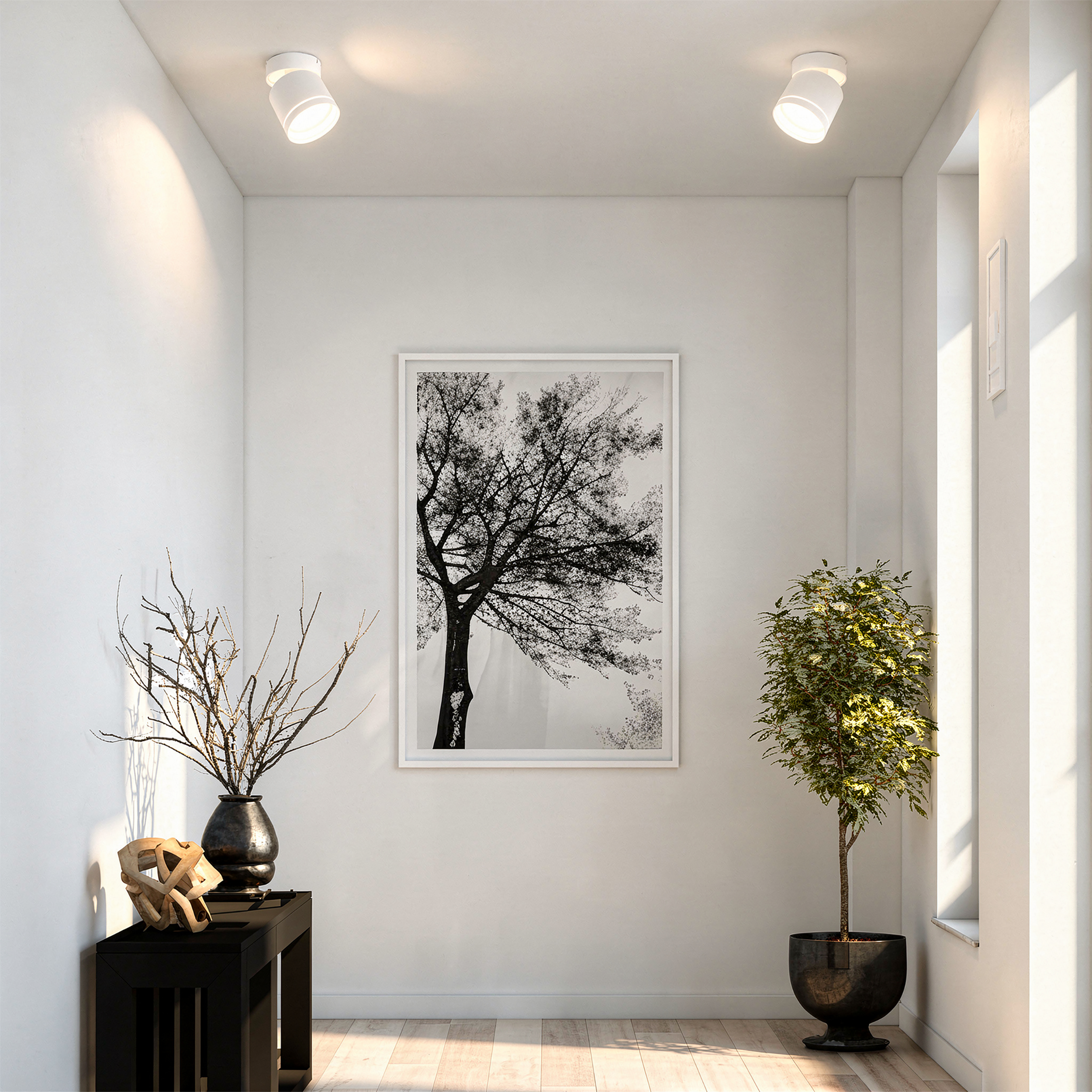 Oprawa natynkowa Kendal biała ring ruchoma GX53 IP20 Light Prestige - 3