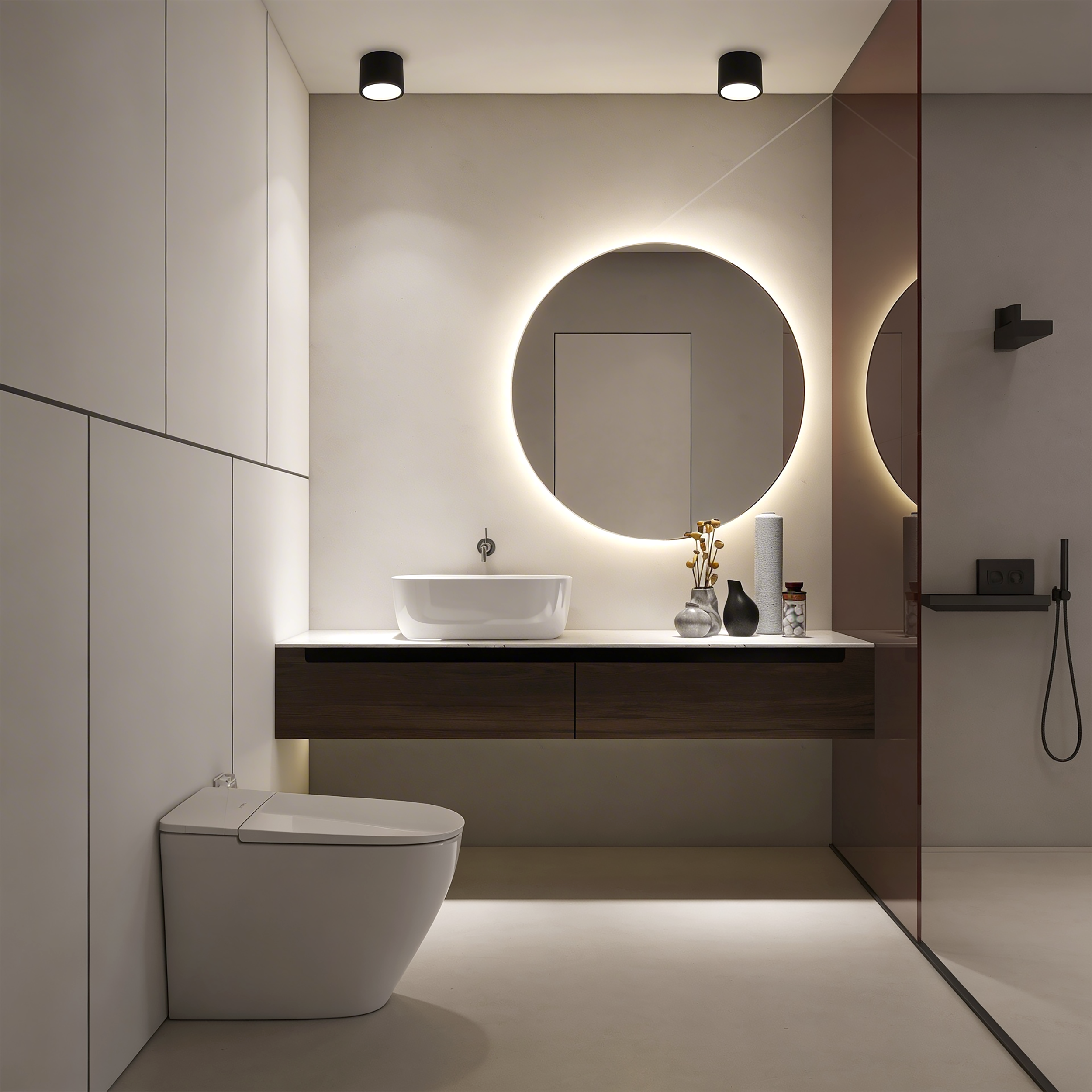 Oprawa natynkowa Kendal czarna GX53 IP65 Light Prestige - 2