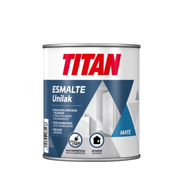 ESMALTE ACRILICO MATE  MULTIADHERENTE UNILAK 750ML BLANCO