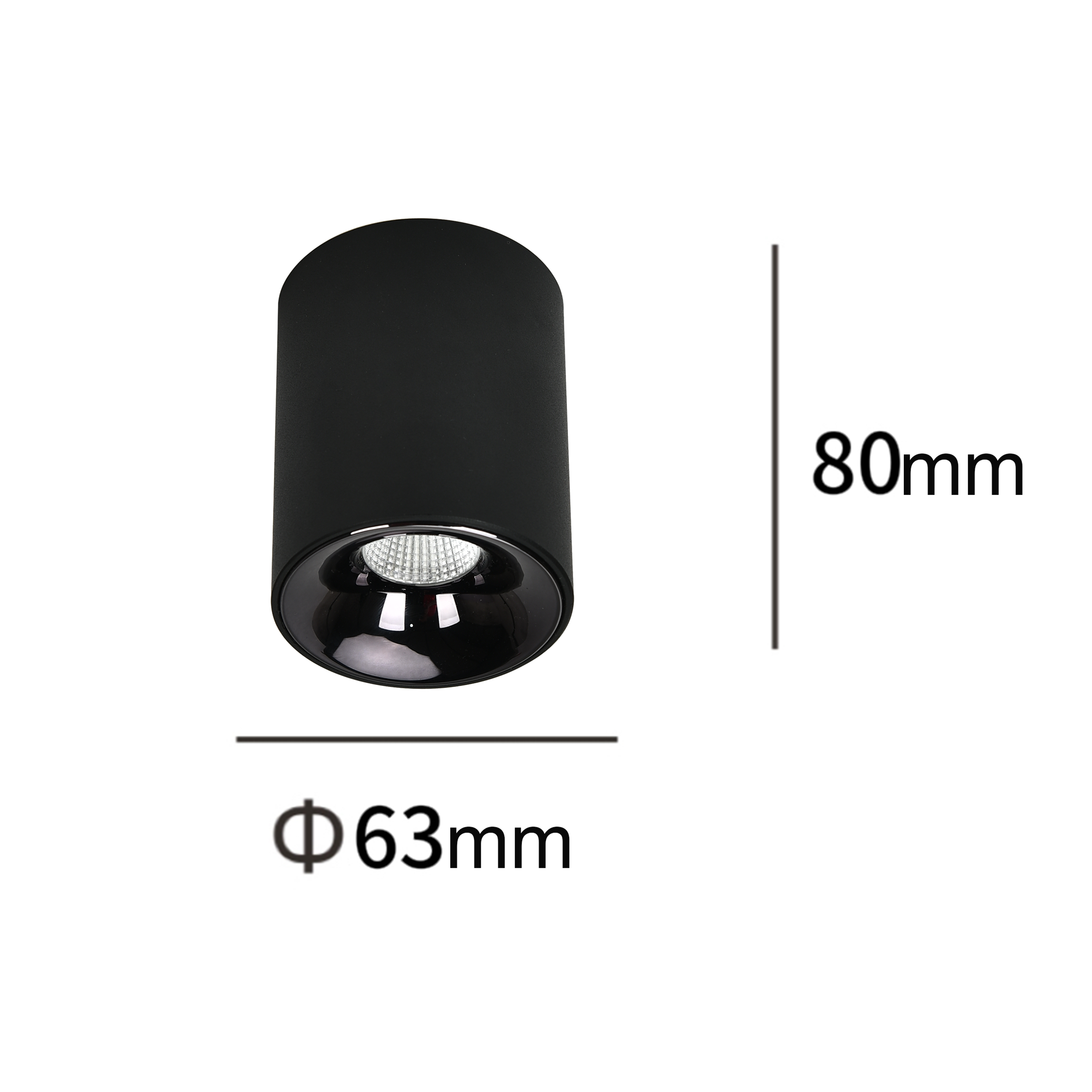 Oprawa natynkowa Tom czarna IP20 LED Light Prestige - 3