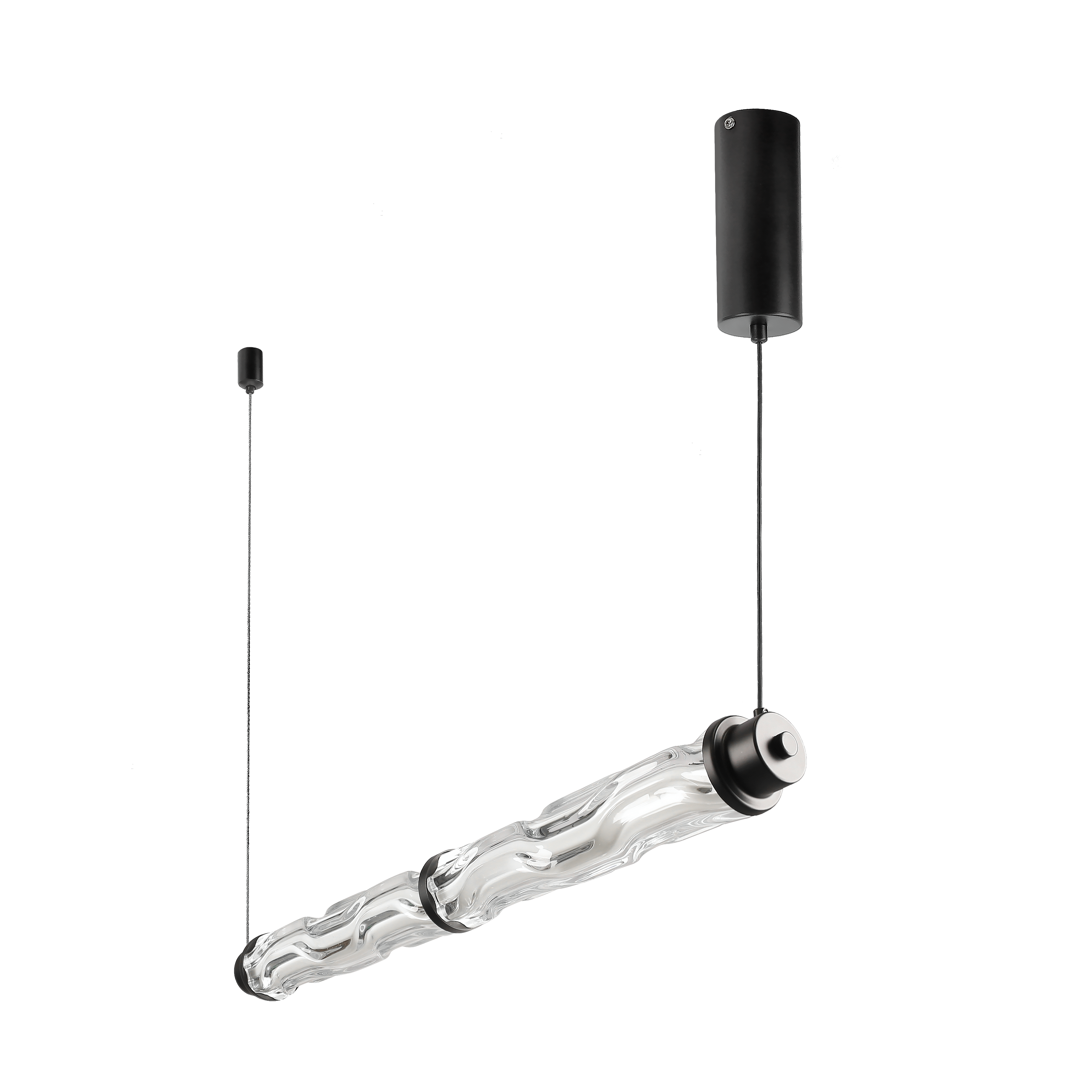 Lampa wisząca Corte pozioma LED 1080 lm 18W barwa ciepła transparentna Candellux