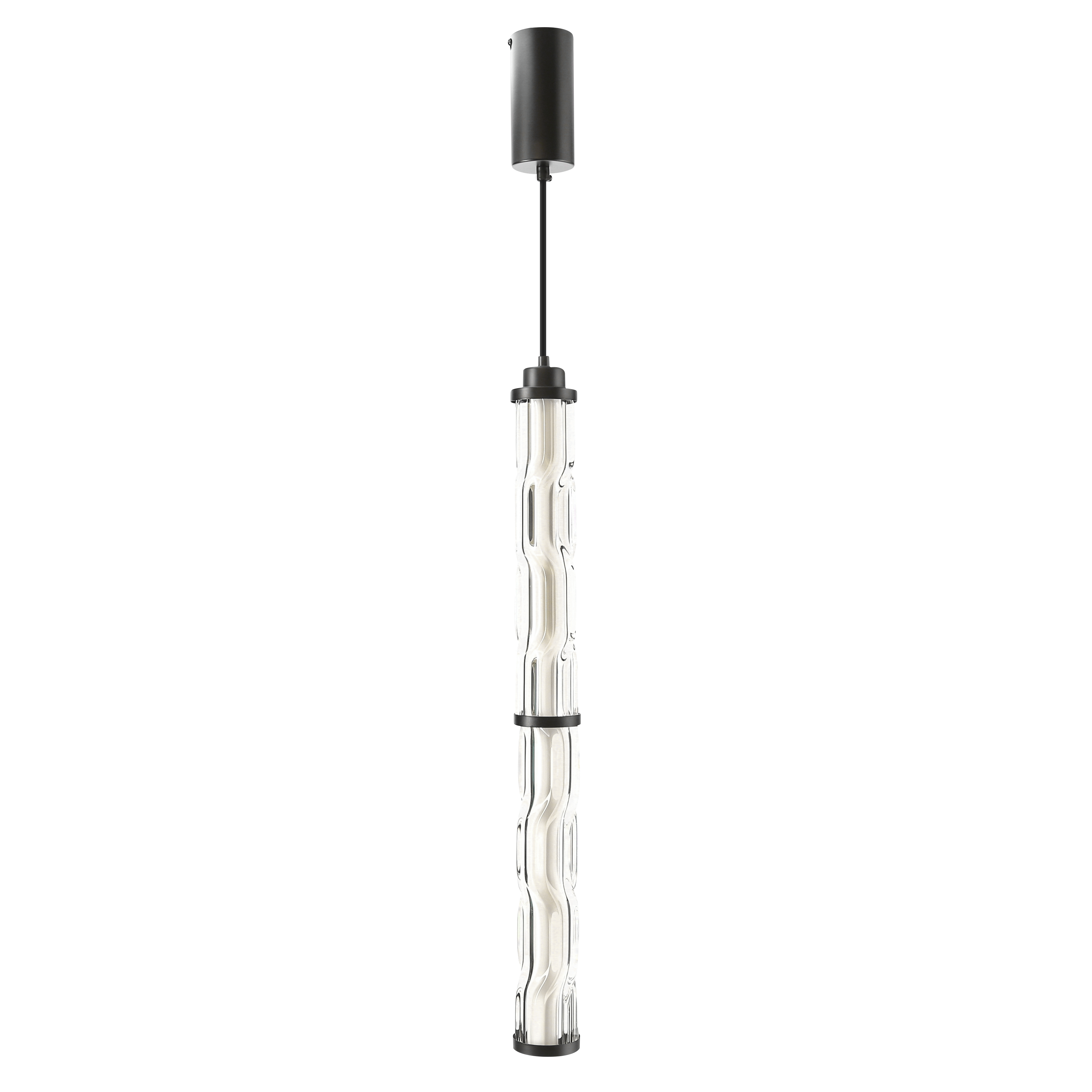 Lampa wisząca Corte LED 1080 lm 18W barwa ciepła transparentna Candellux