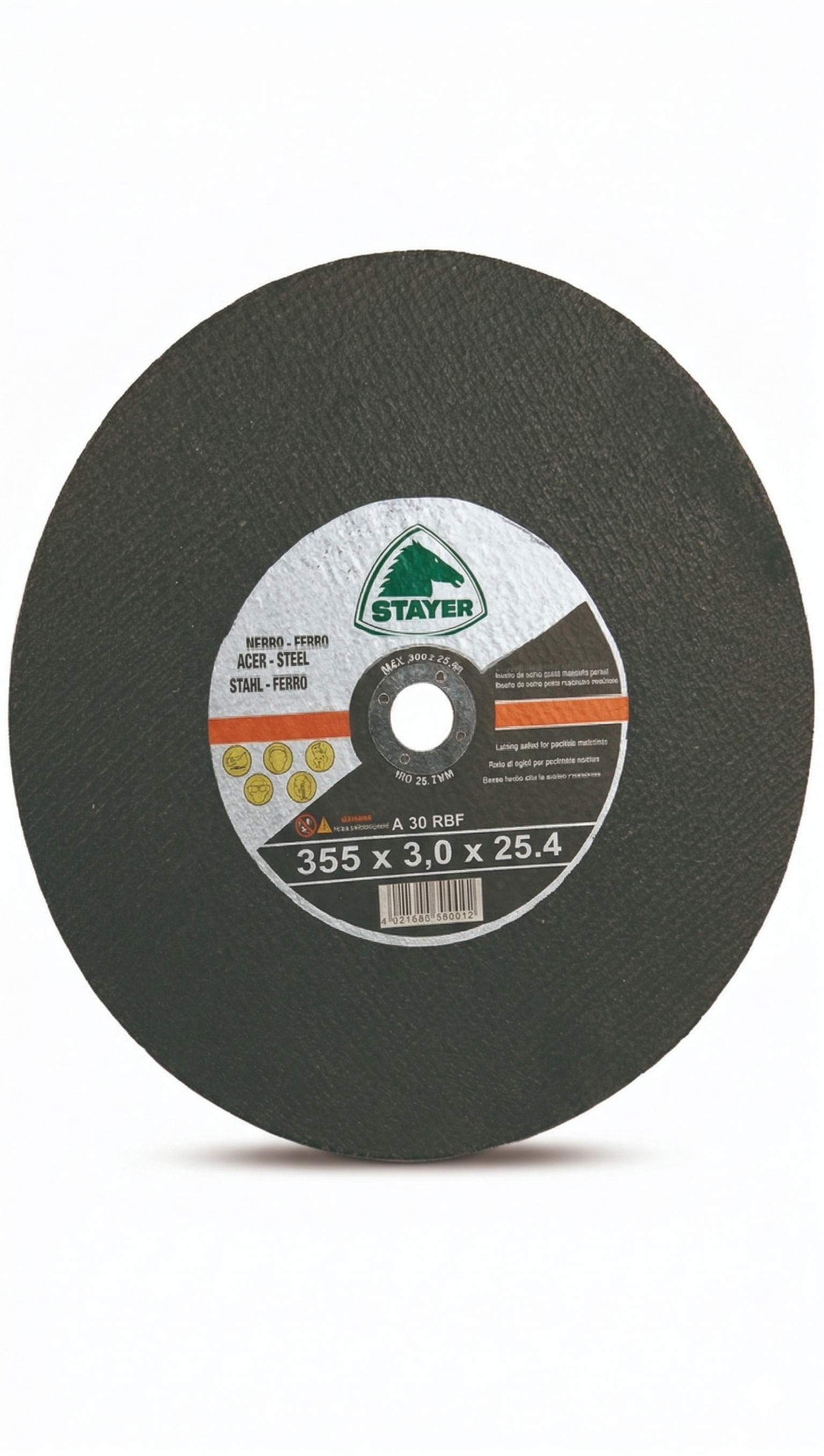 DISCO TRONZADORA CORTE METAL 355MM STAYER - 2