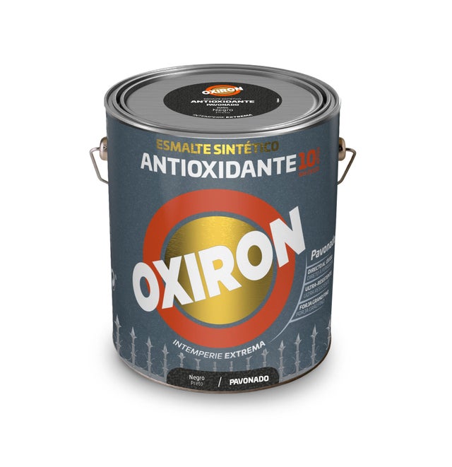 ESMALTE SINTÉTICO ANTIOXIDANTE OXIRON PAVONADO  750ML GRIS ACERO
