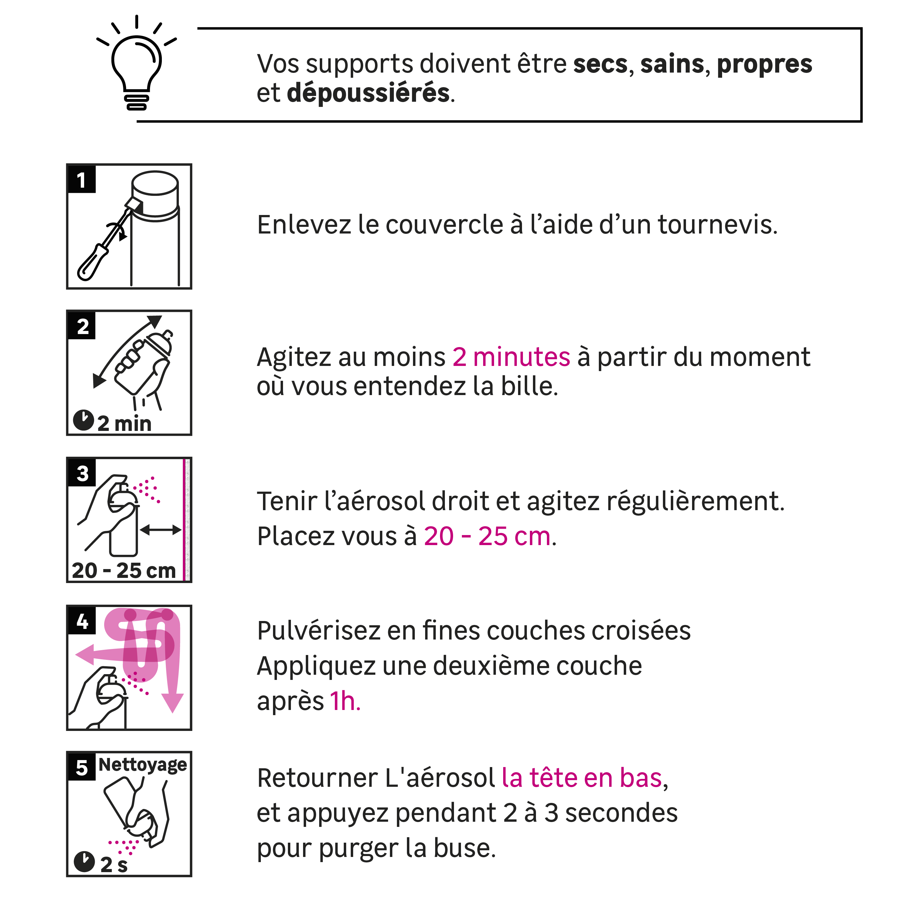 Bombe de peinture Fer antirouille LUXENS or 400 ml - 5