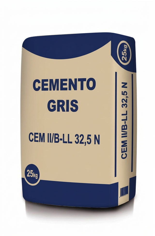 CEMENTO 32.5N 25 KG GRIS