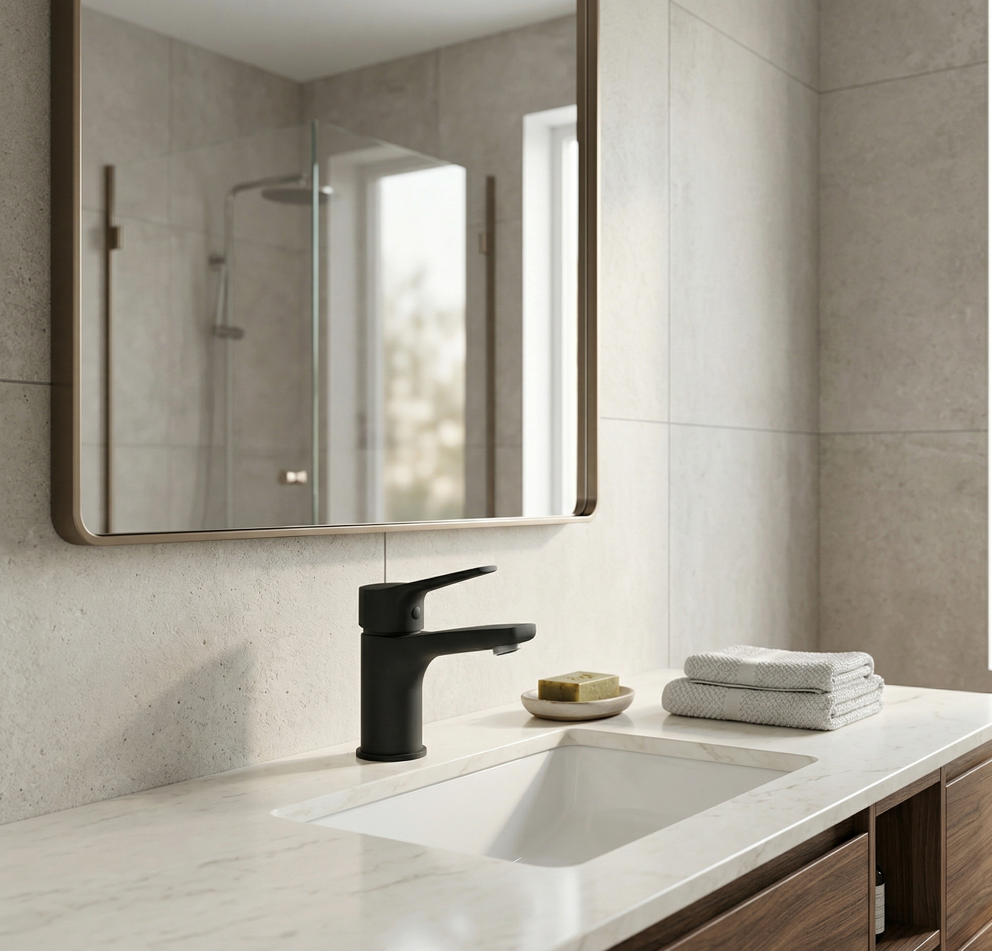 GRIFO DE LAVABO PALAU NEGRO - 2