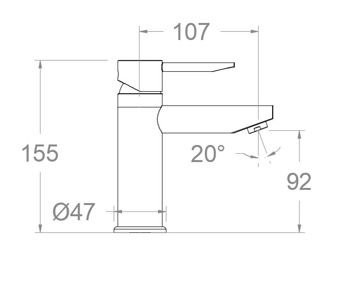 GRIFO LAVABO MONOMANDO RAMON SOLER TIBET - 5