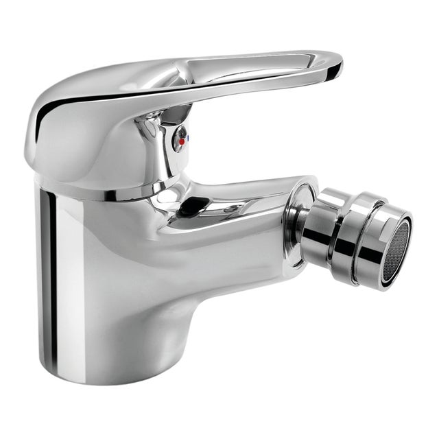 Rubinetto per bidet getto laminare cristallino Mirage MARCO MAMMOLITI cromo lucido